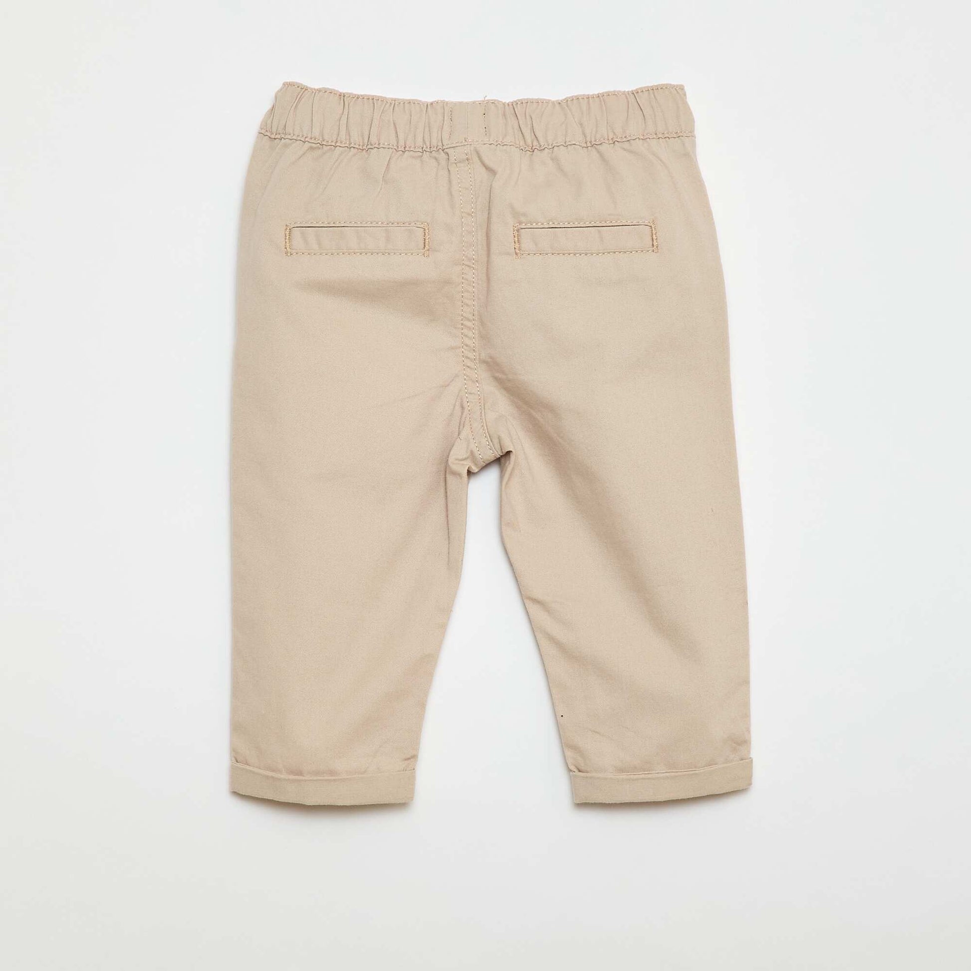 Pantalon chino BEIGE