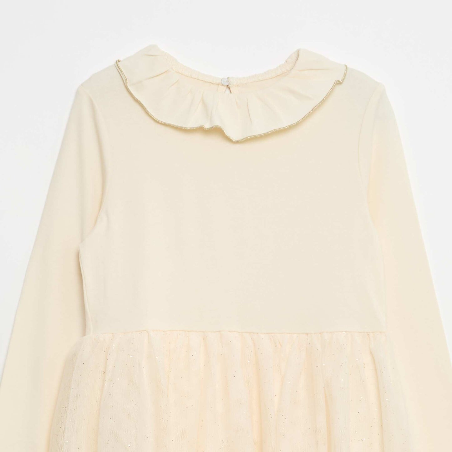 Robe en jersey coton uni BLANC