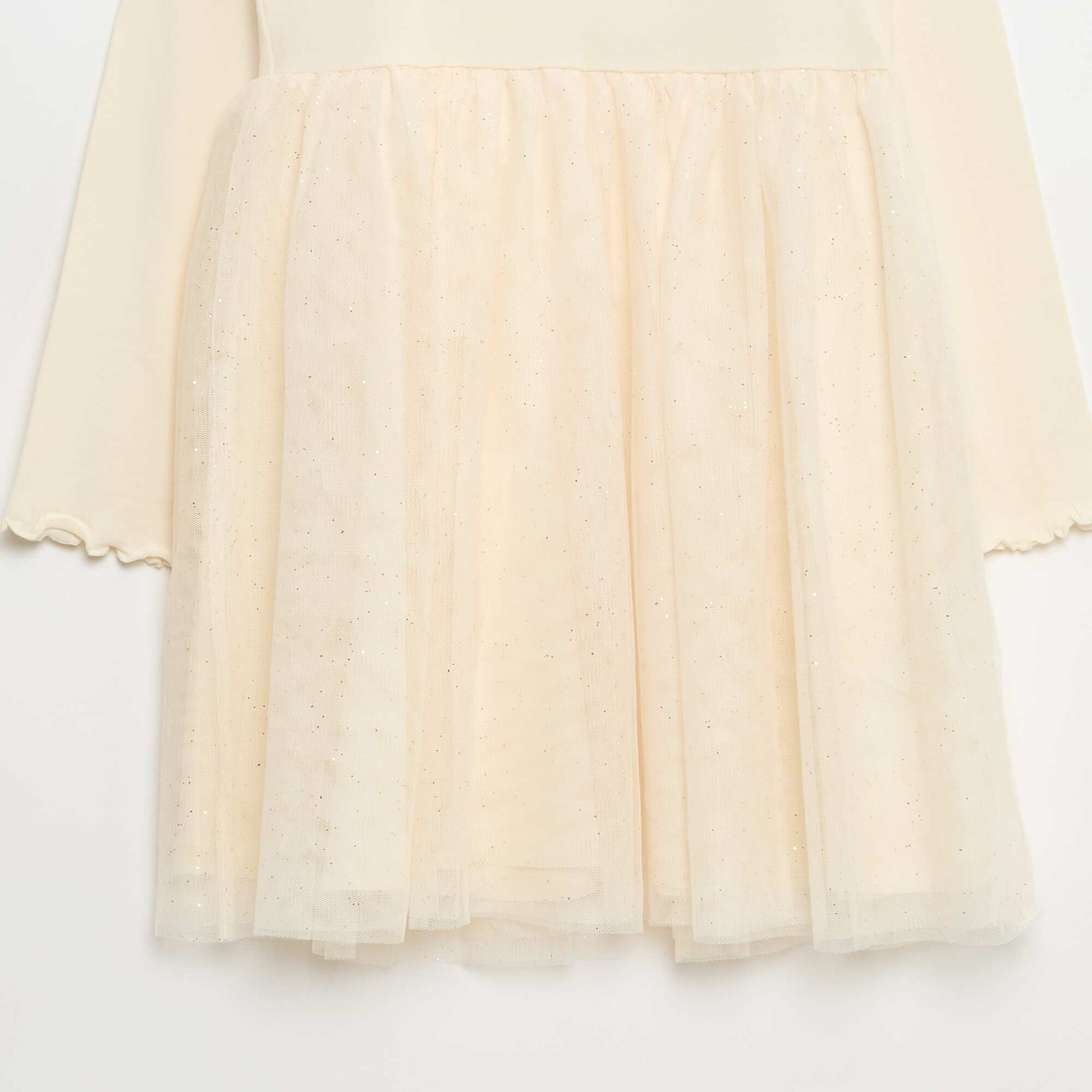 Robe en jersey coton uni BLANC