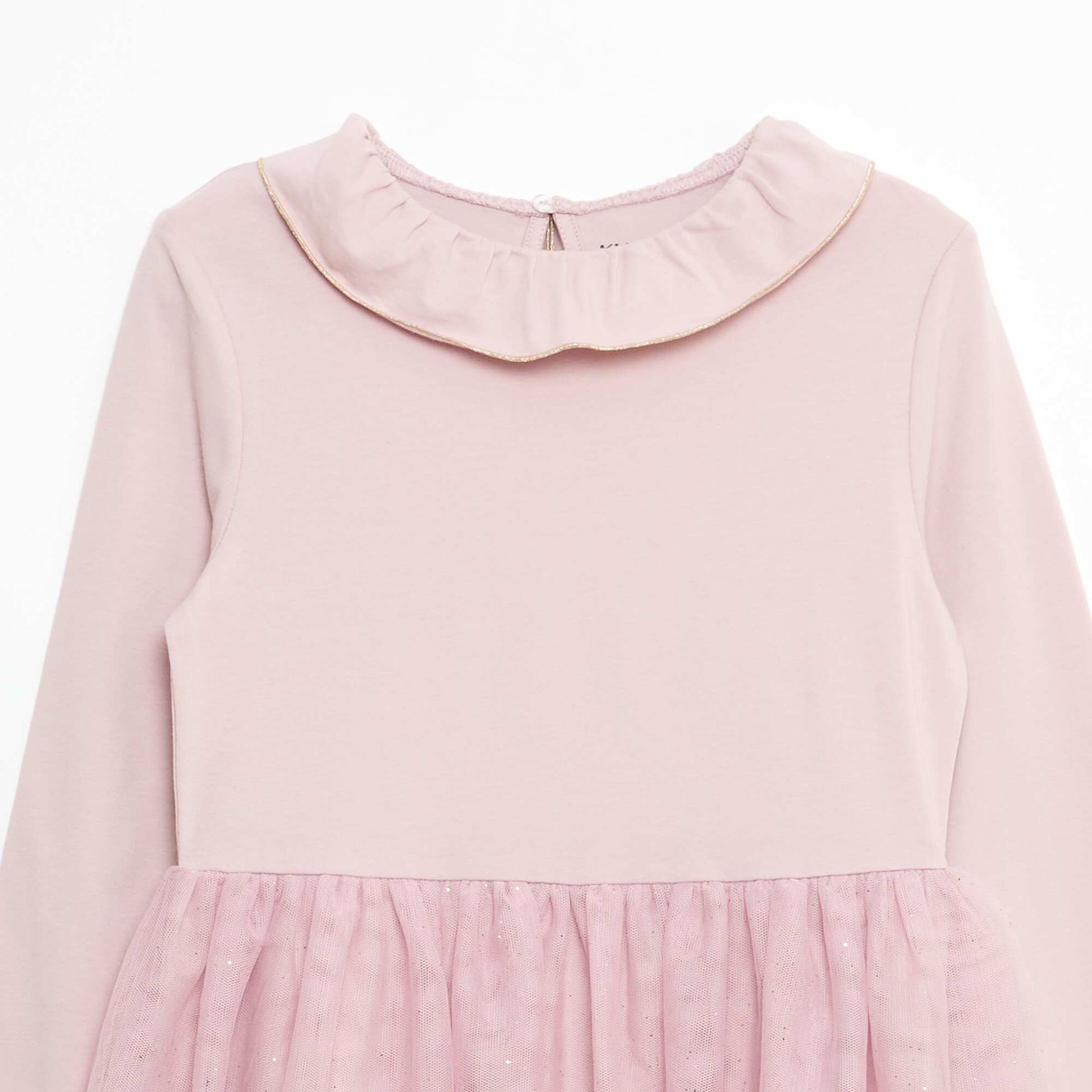 Robe en jersey coton uni VIOLET