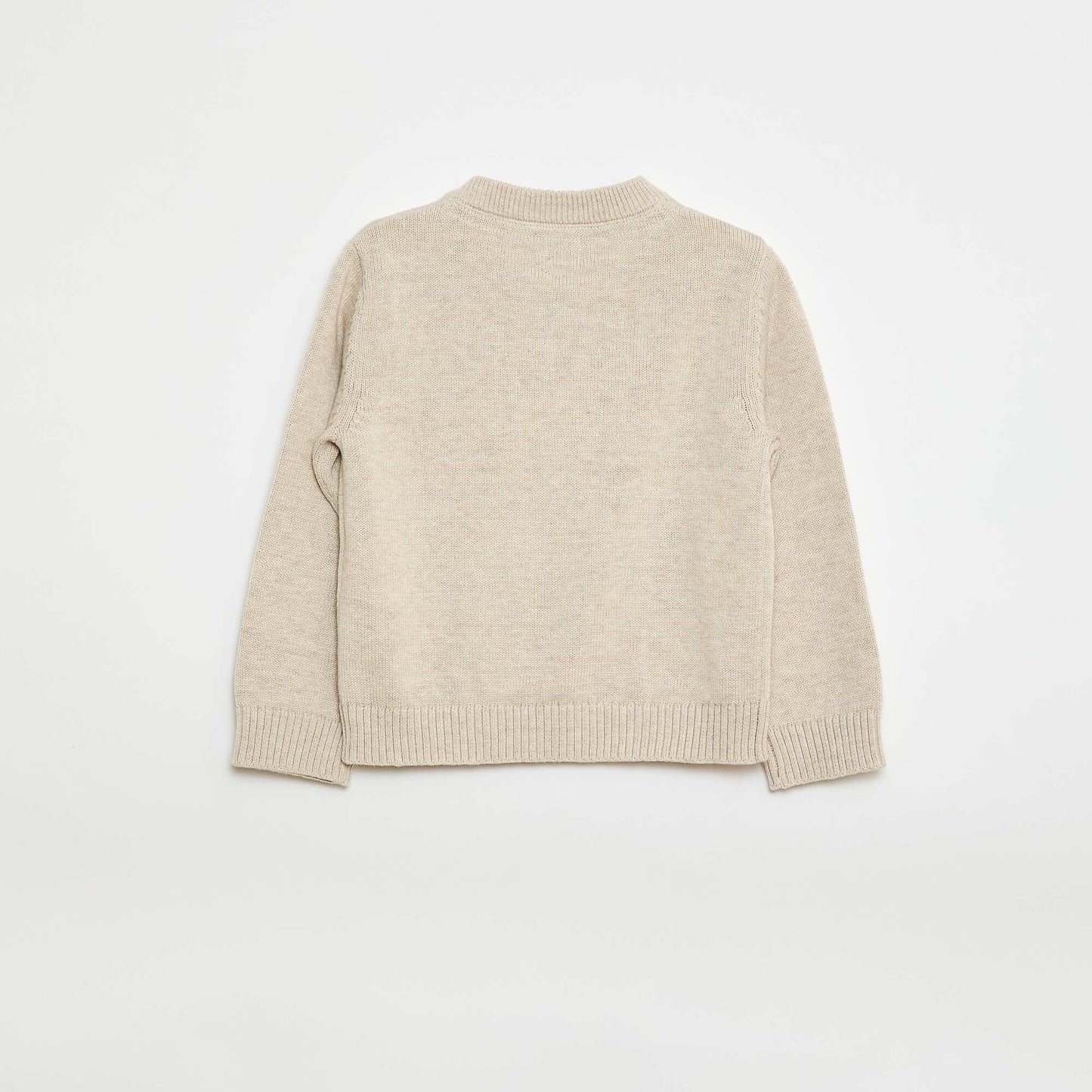 Gilet fin zippé BEIGE