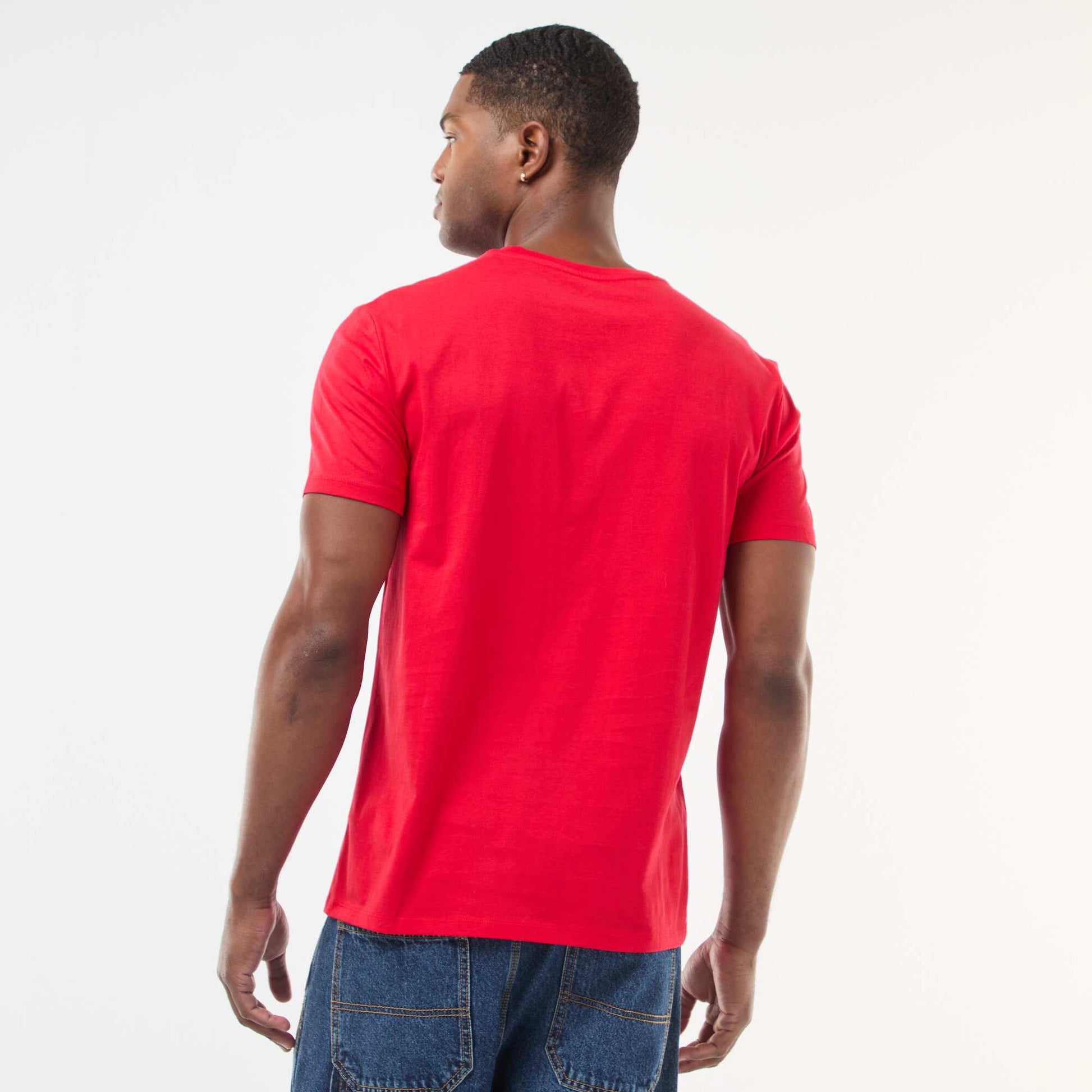 Tee-shirt de Noël fantaisie ROUGE