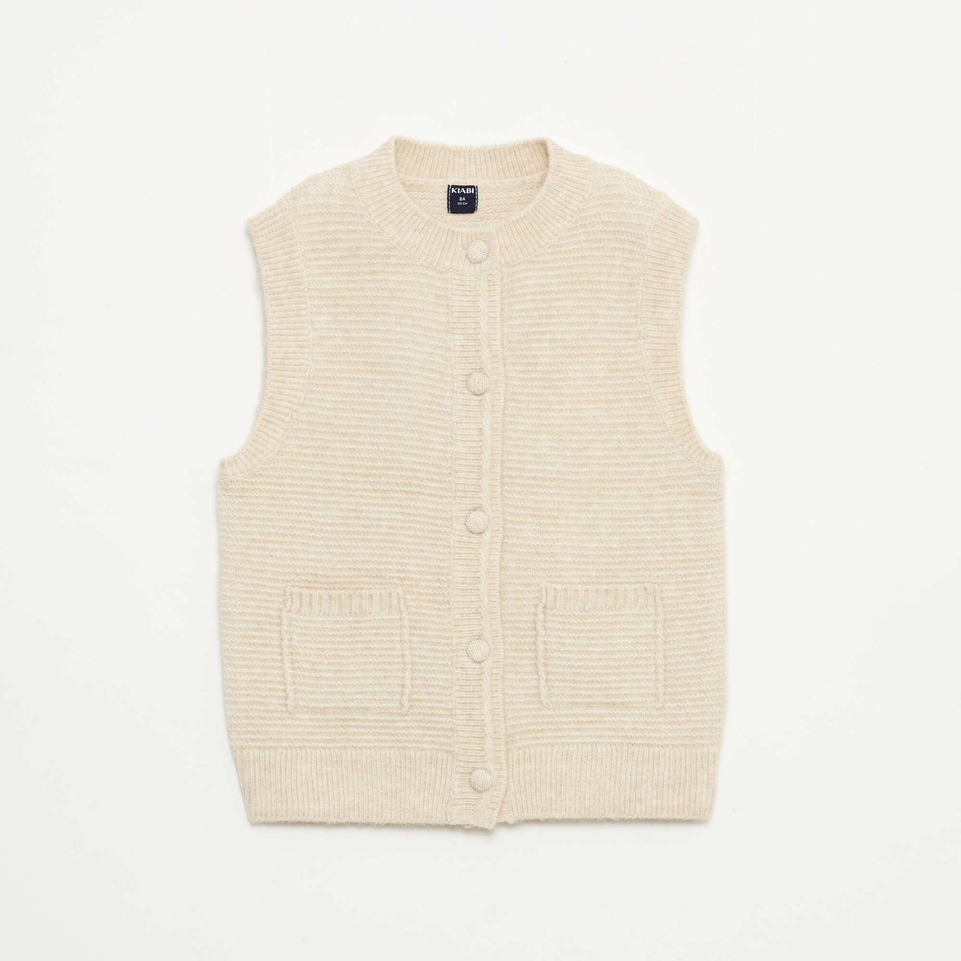Gilet sans manches BEIGE