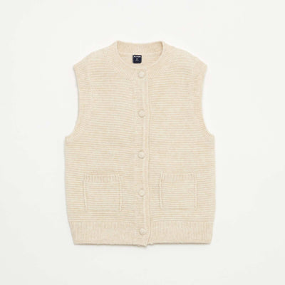 Gilet sans manches BEIGE