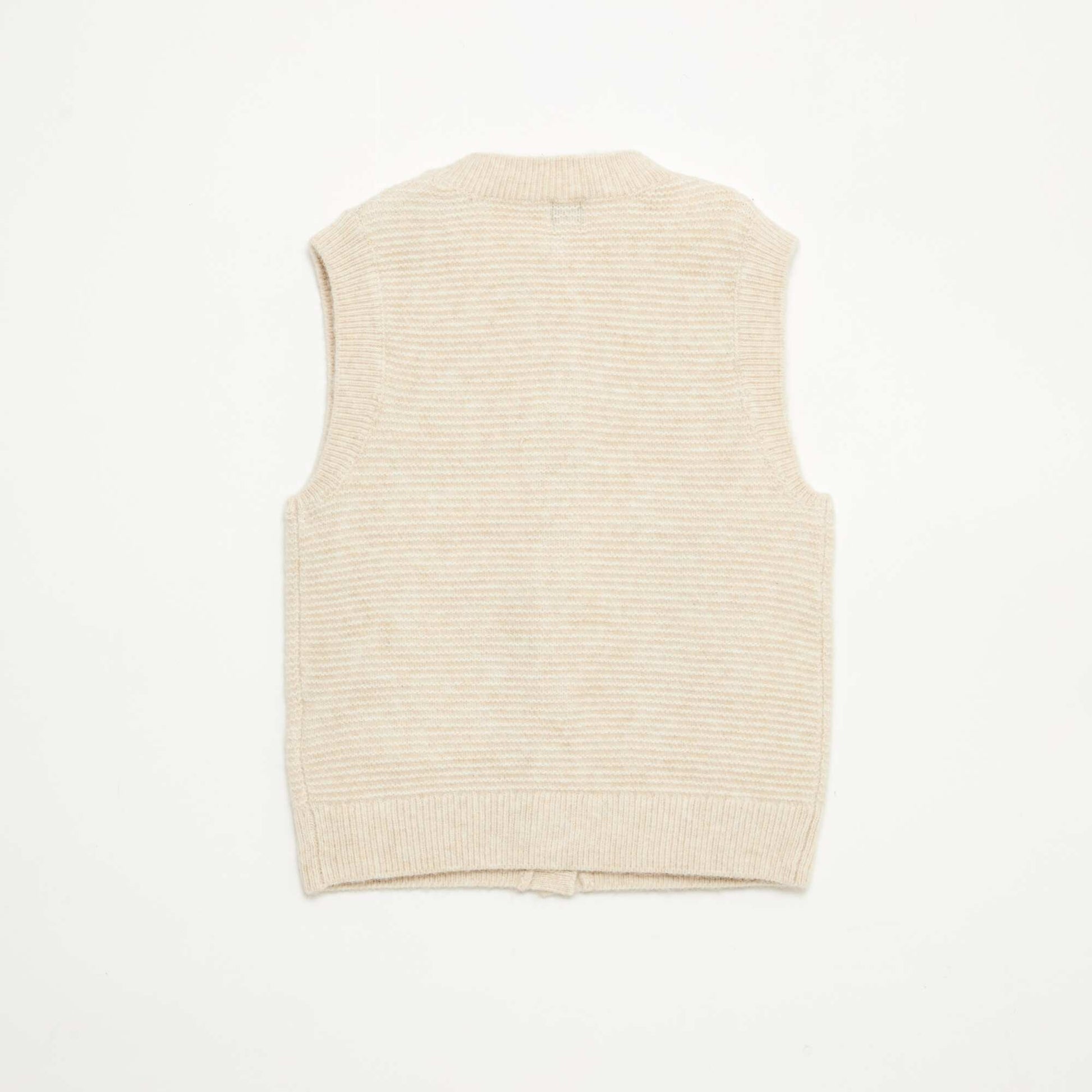 Gilet sans manches BEIGE