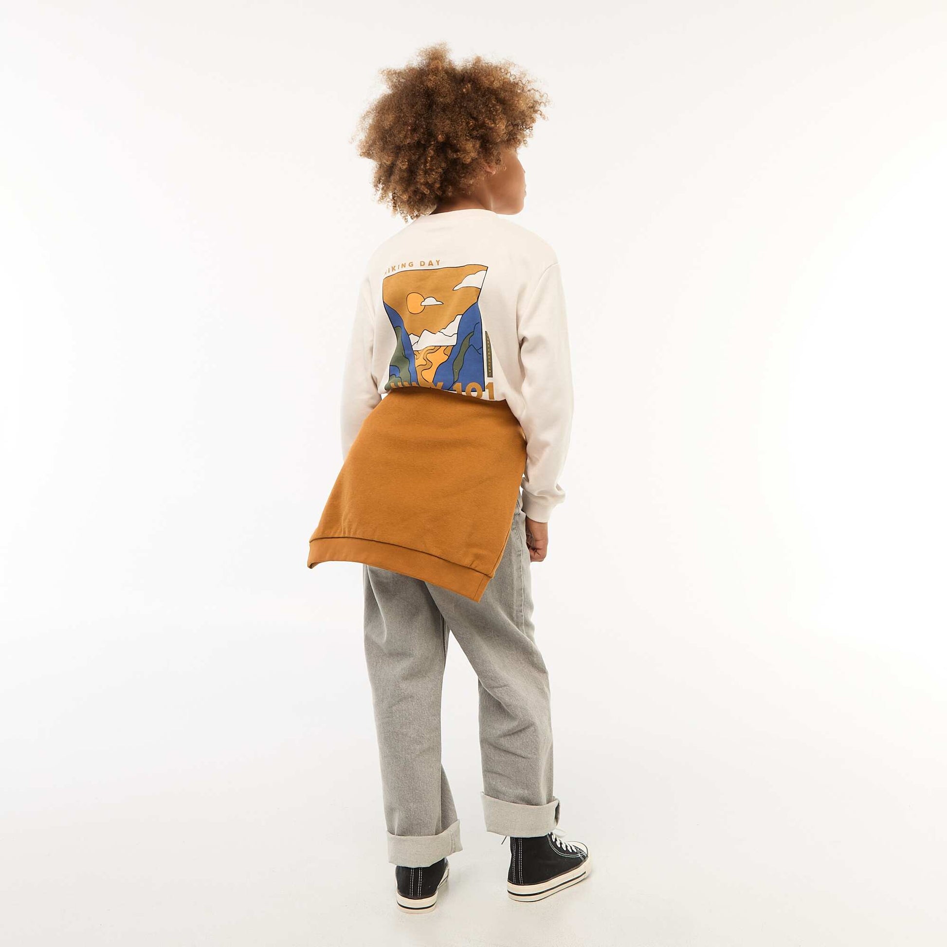 Tee-shirt confort imprimé BLANC
