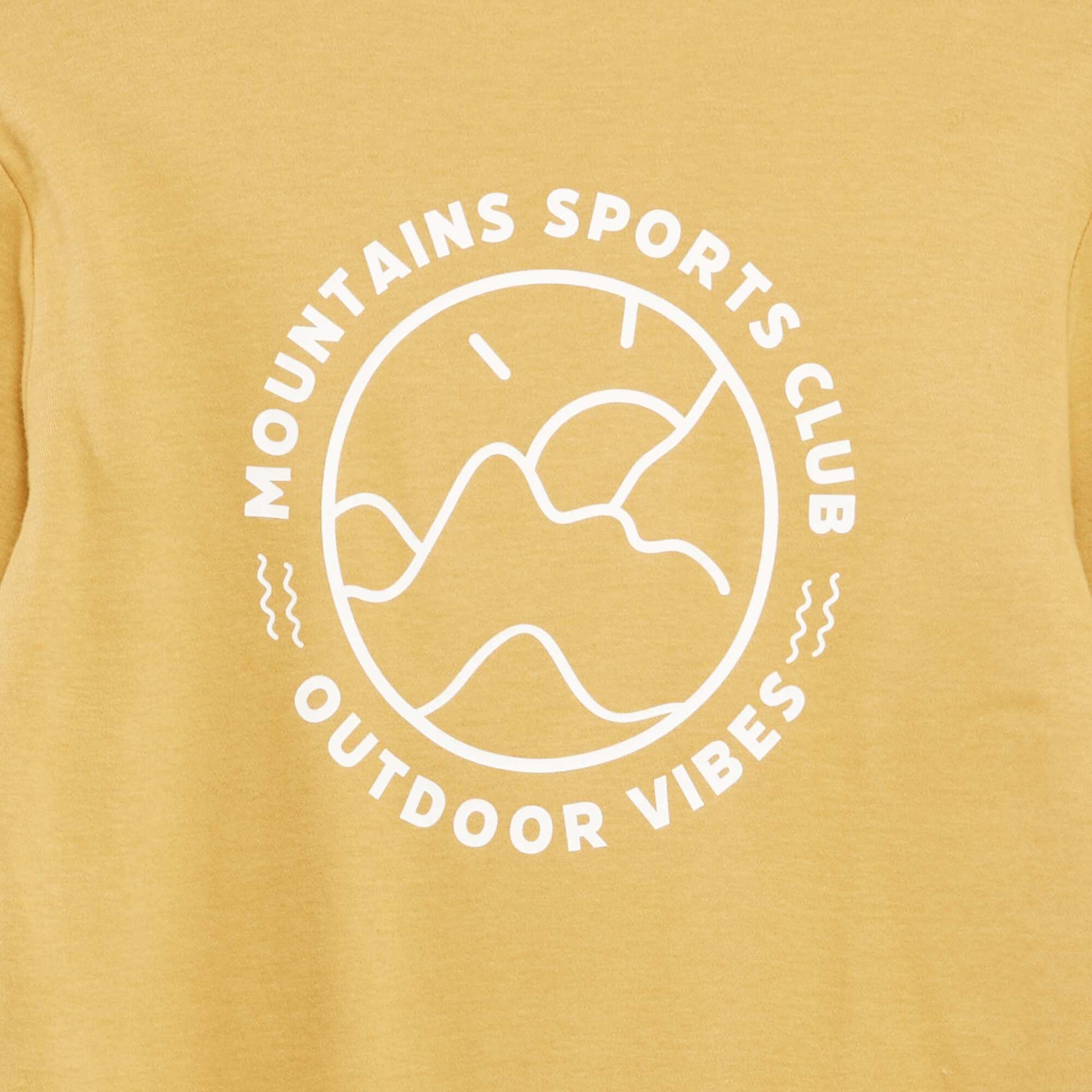 Tee-shirt confort imprimé JAUNE