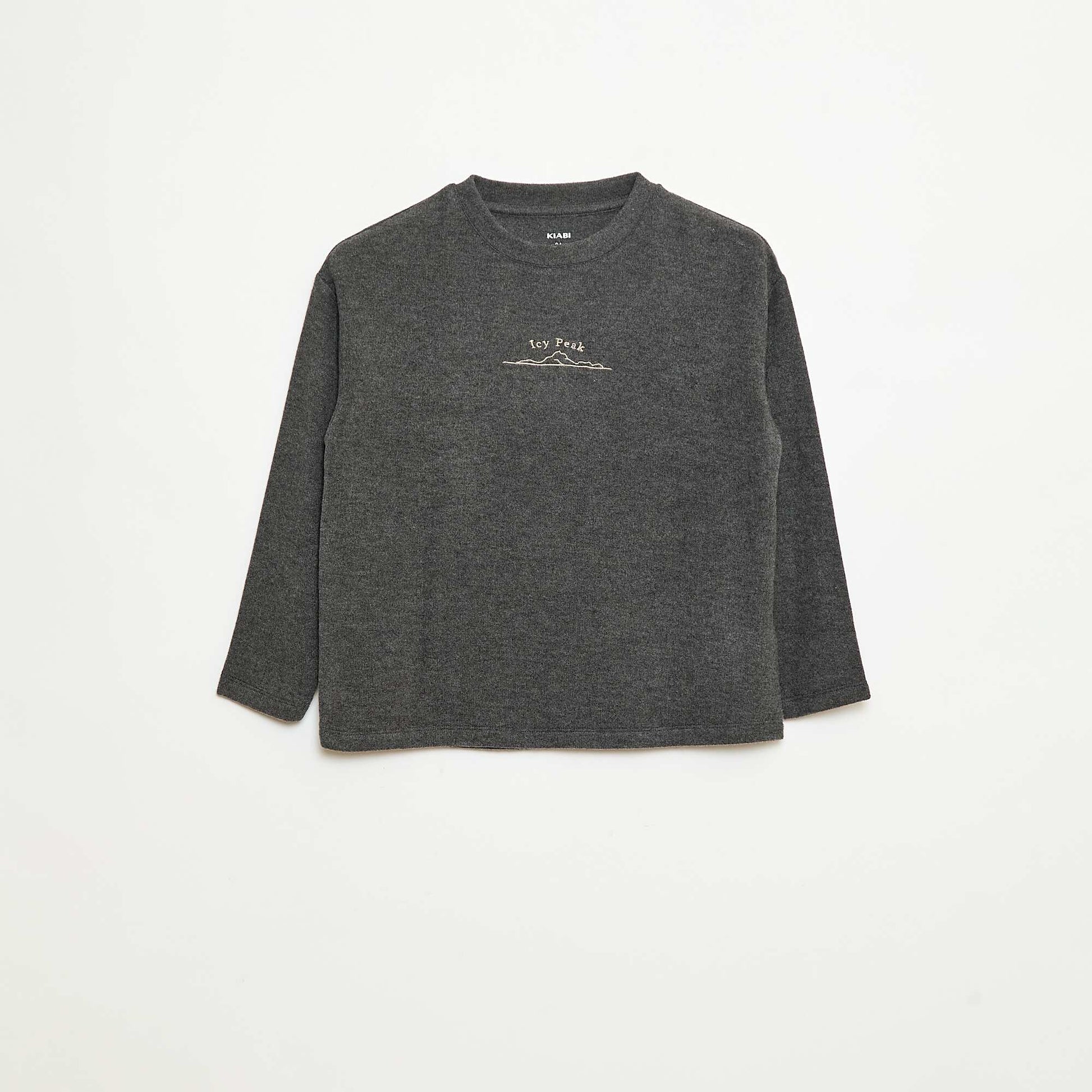 T-shirt loose fit avec animation poitrine GRIS
