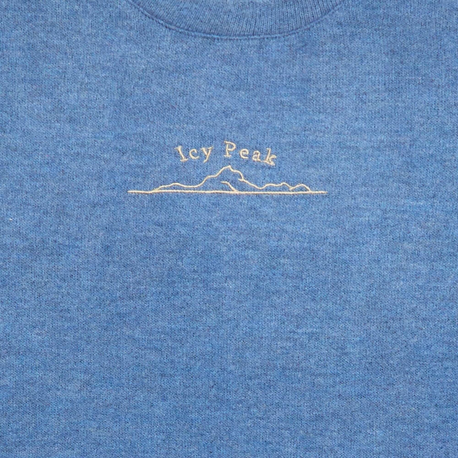 T-shirt loose fit avec animation poitrine BLEU