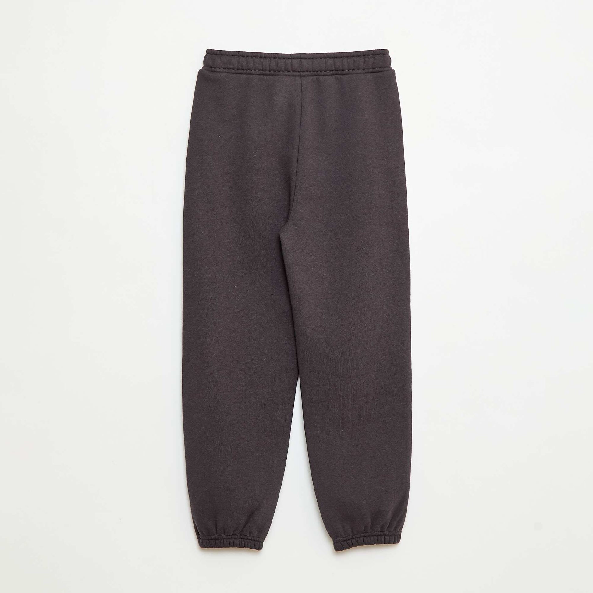 Jogging chaud uni avec doublure polaire GRIS