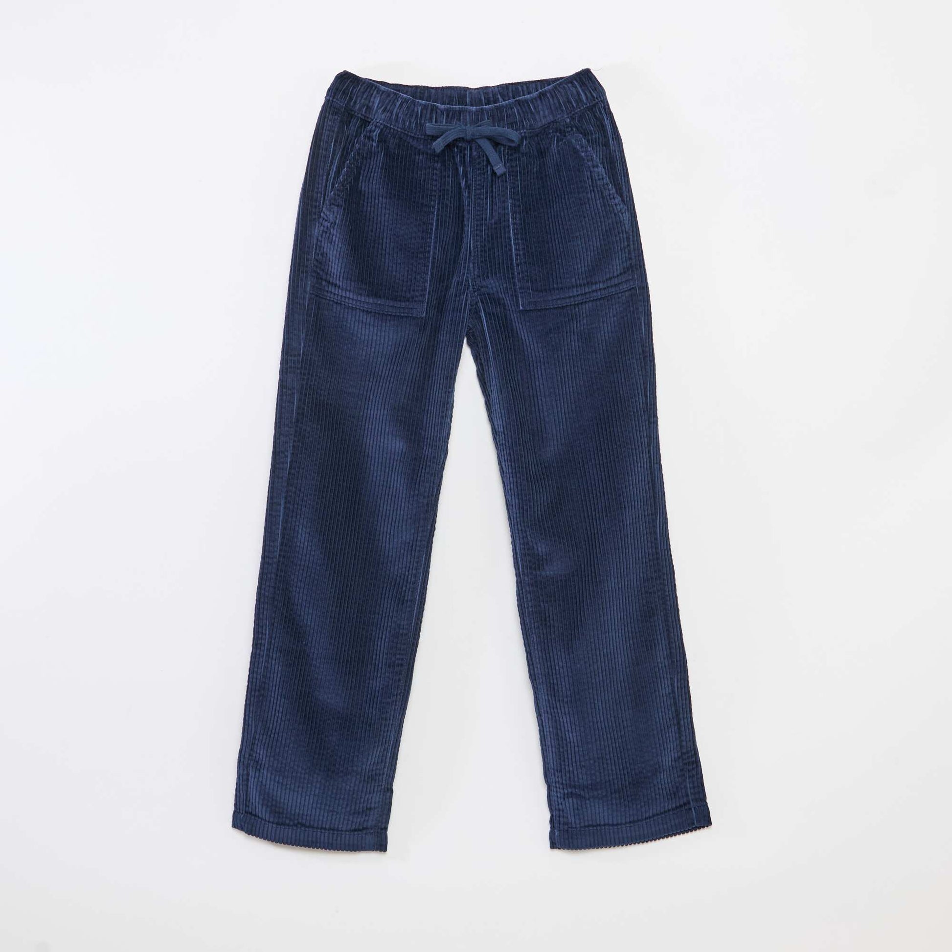 Pantalon en velours côtelé NOIR