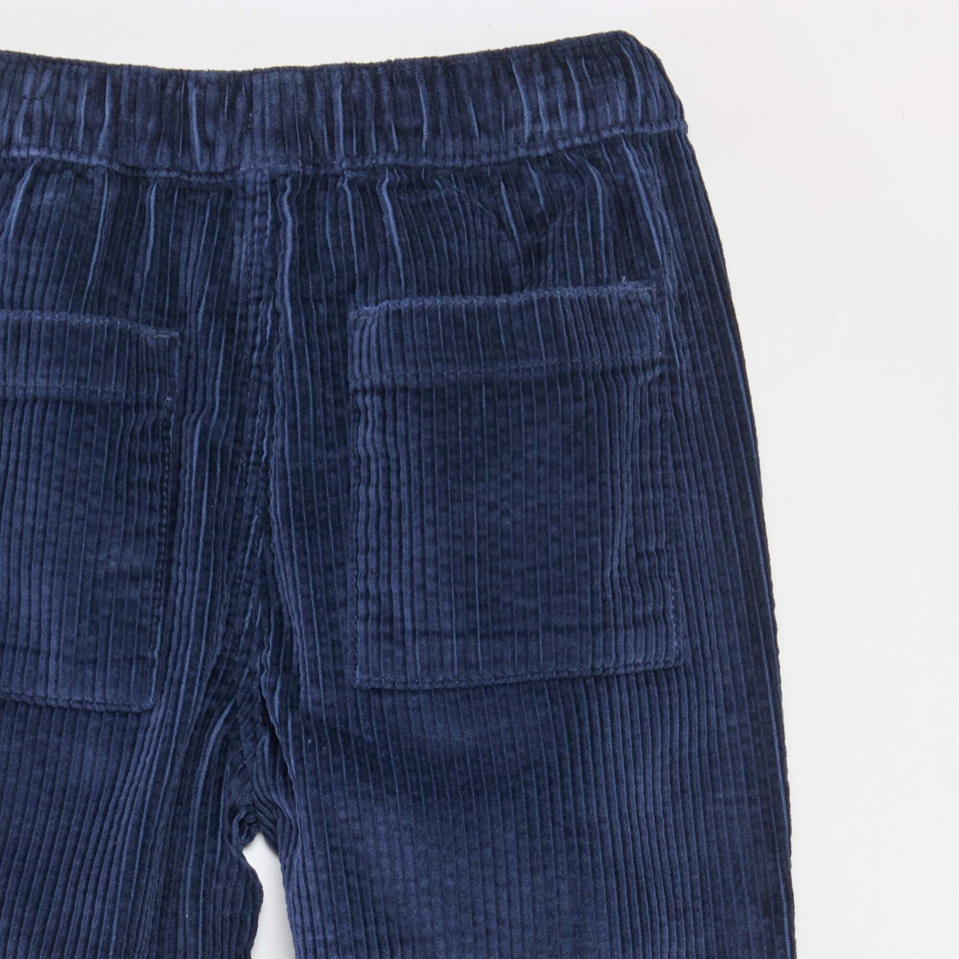 Pantalon en velours côtelé NOIR