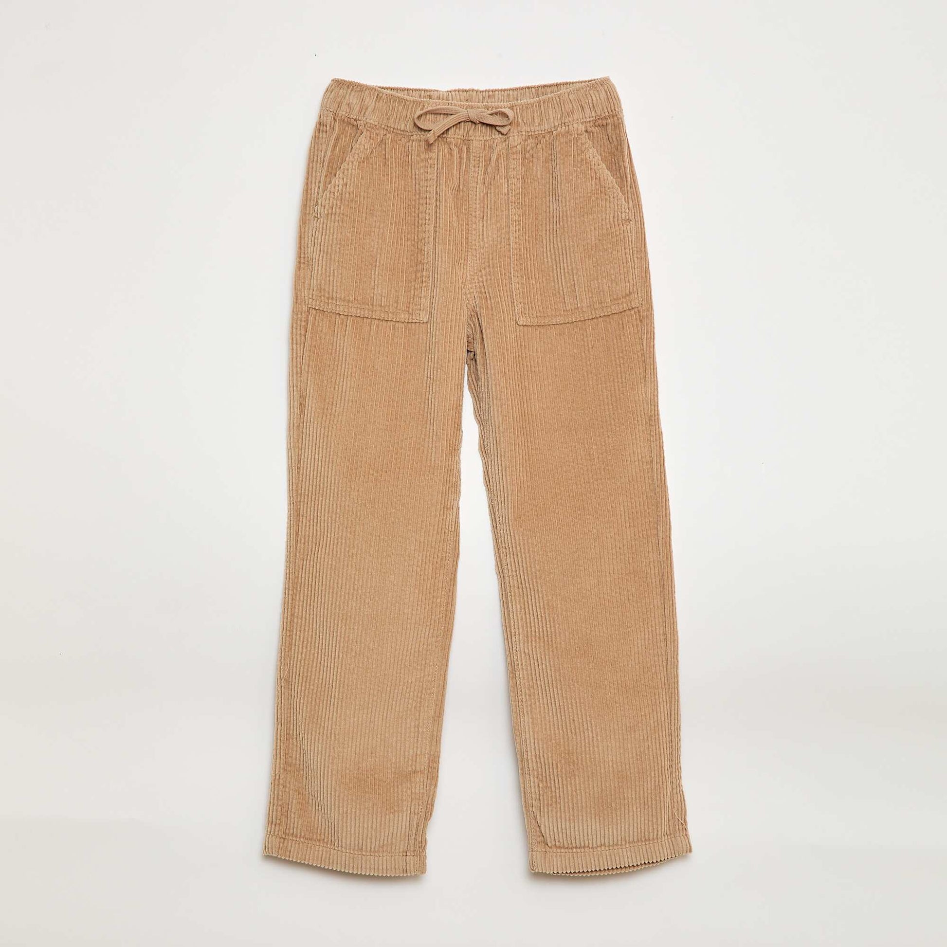 Pantalon en velours côtelé BEIGE