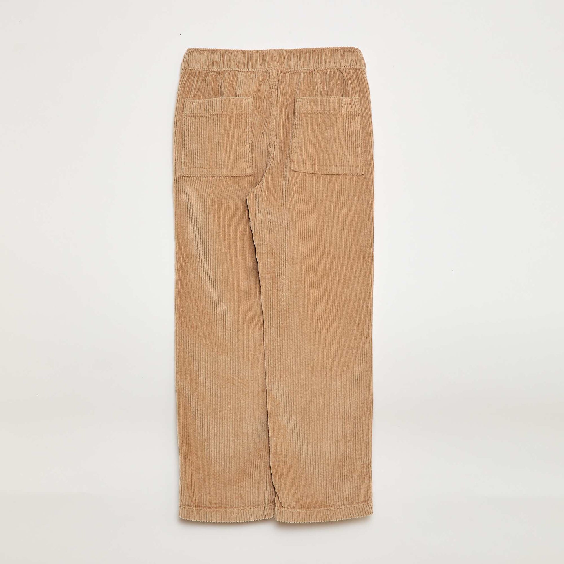 Pantalon en velours côtelé BEIGE