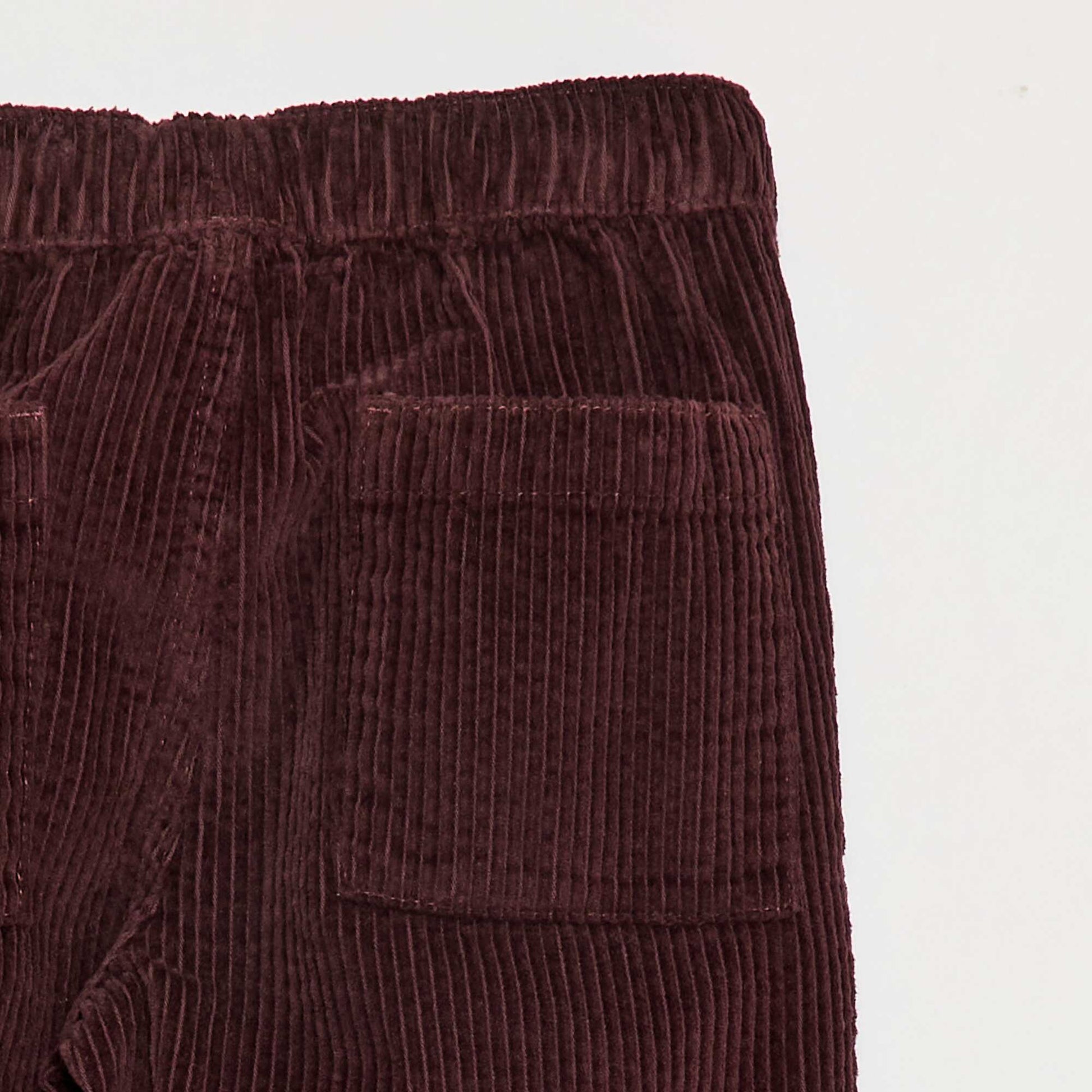 Pantalon en velours côtelé VIOLET