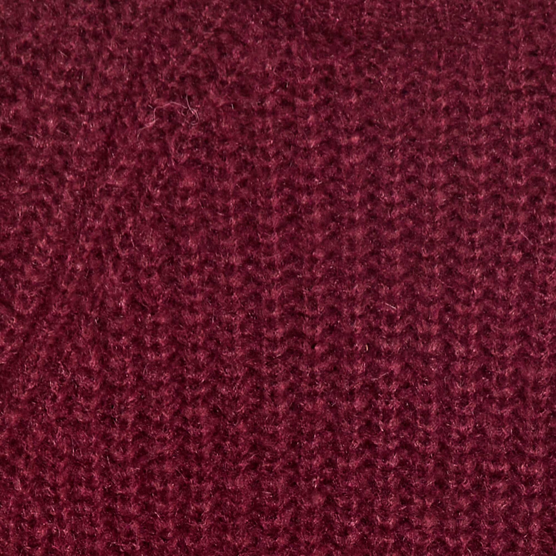 Pull épais en maille unie ROUGE