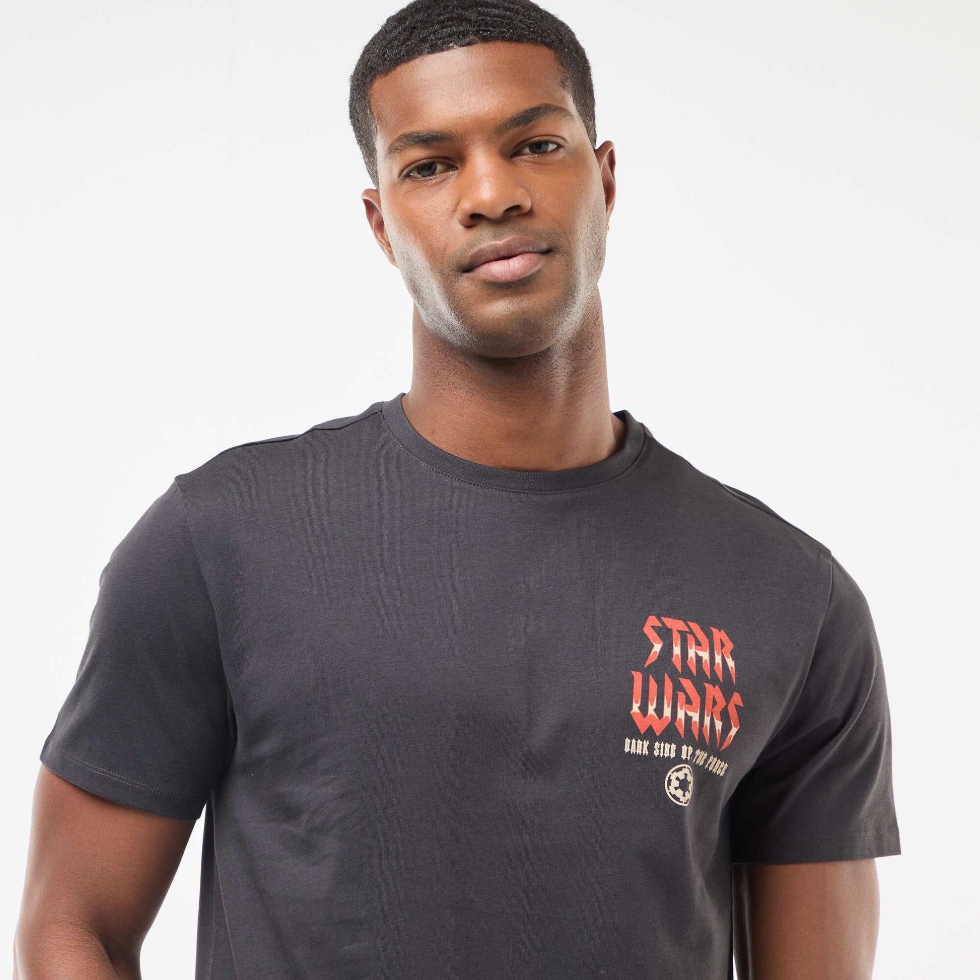 T-shirt 'Star Wars' 'Dark Vador' à manches courtes NOIR