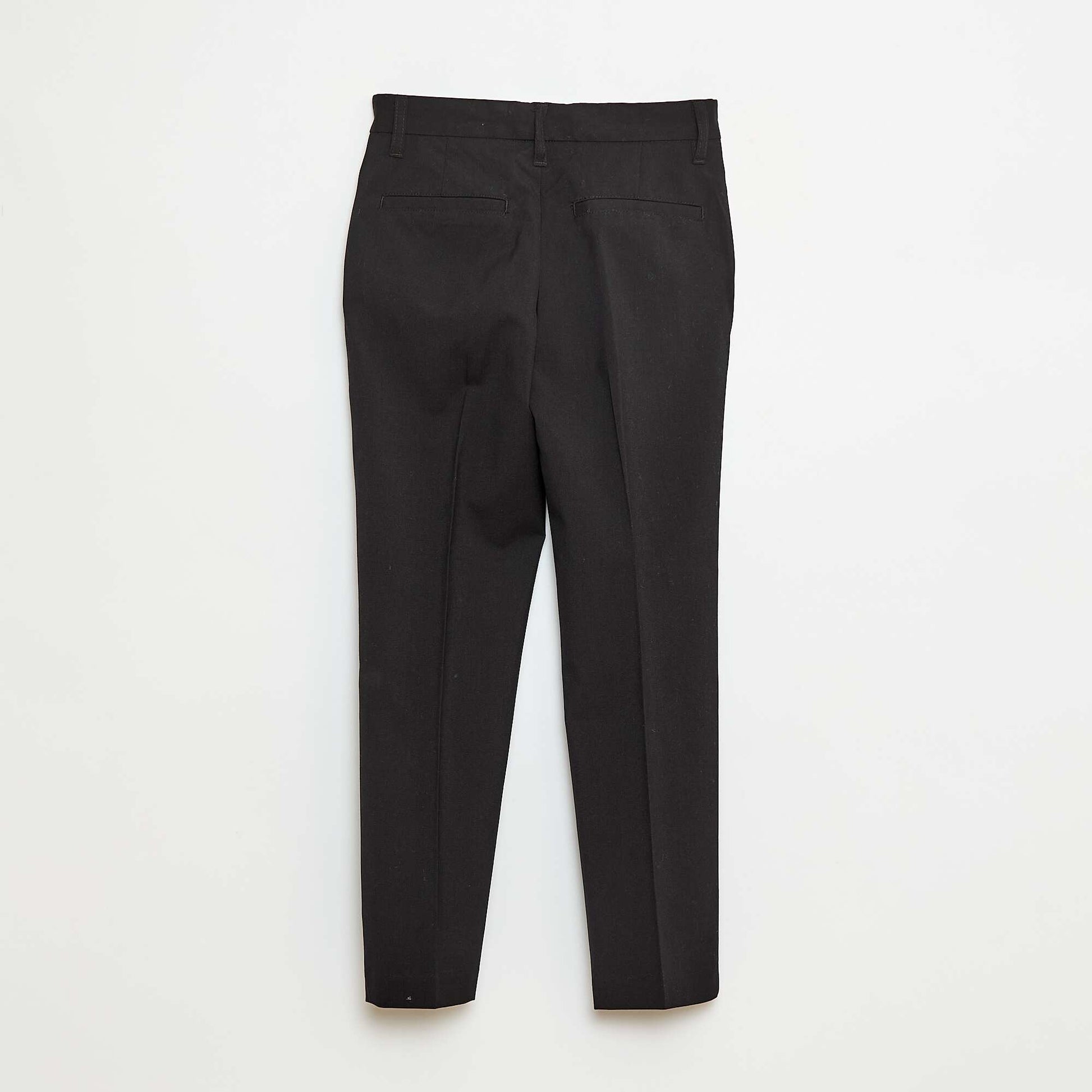 Pantalon de costume regular uni NOIR