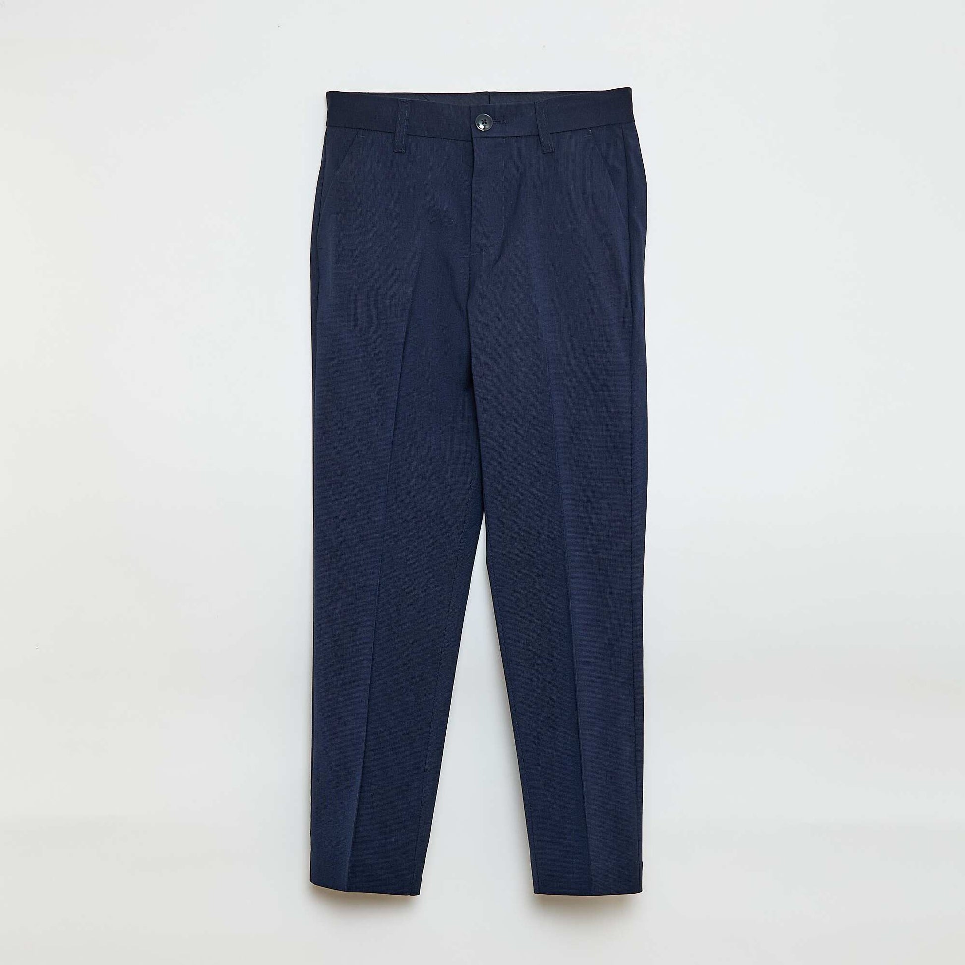 Pantalon de costume regular uni NOIR