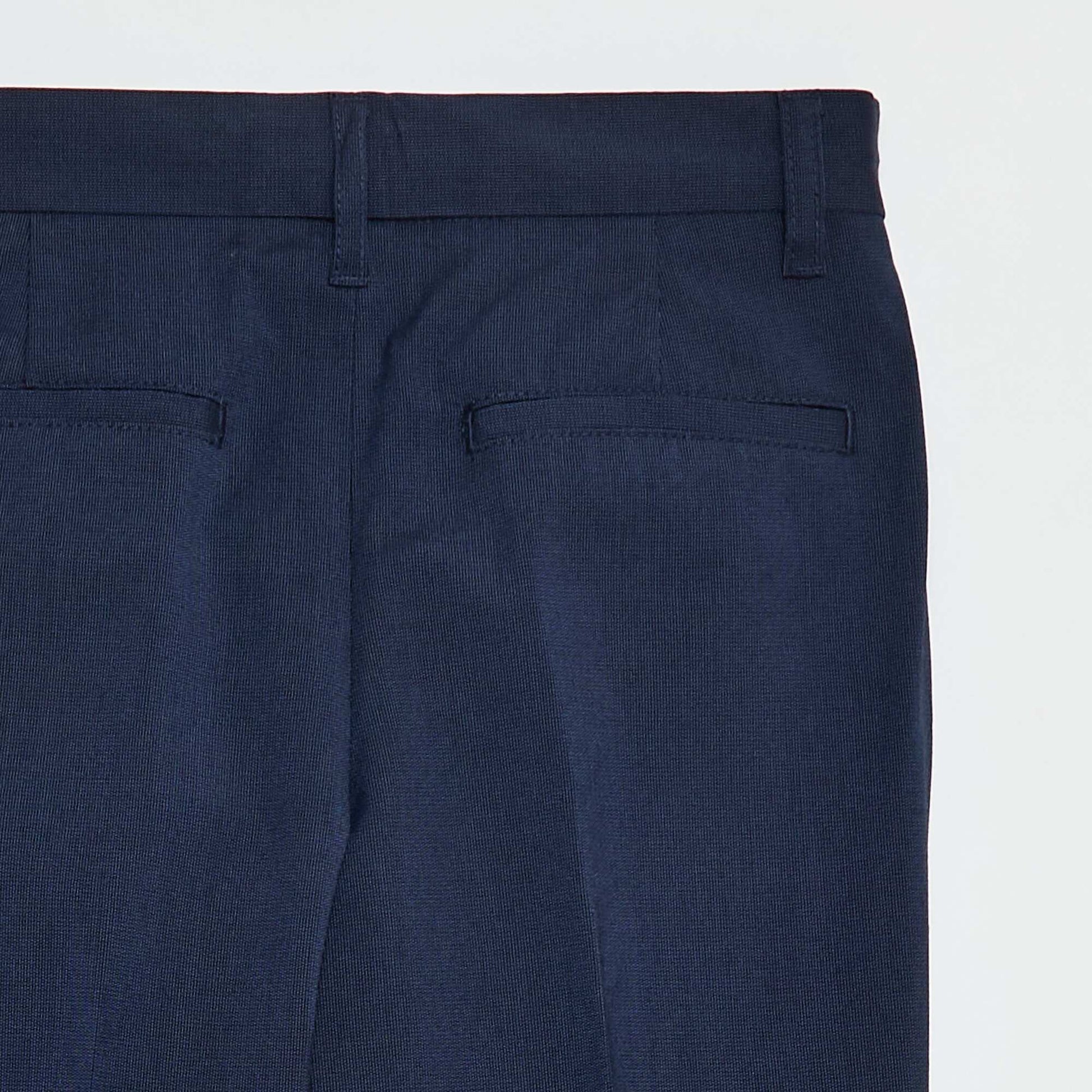 Pantalon de costume regular uni NOIR