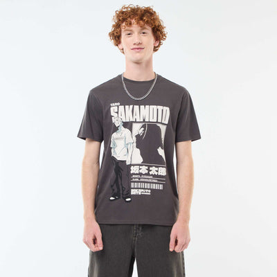 T-shirt Sahinler' 'Sakamoto days' en coton NOIR