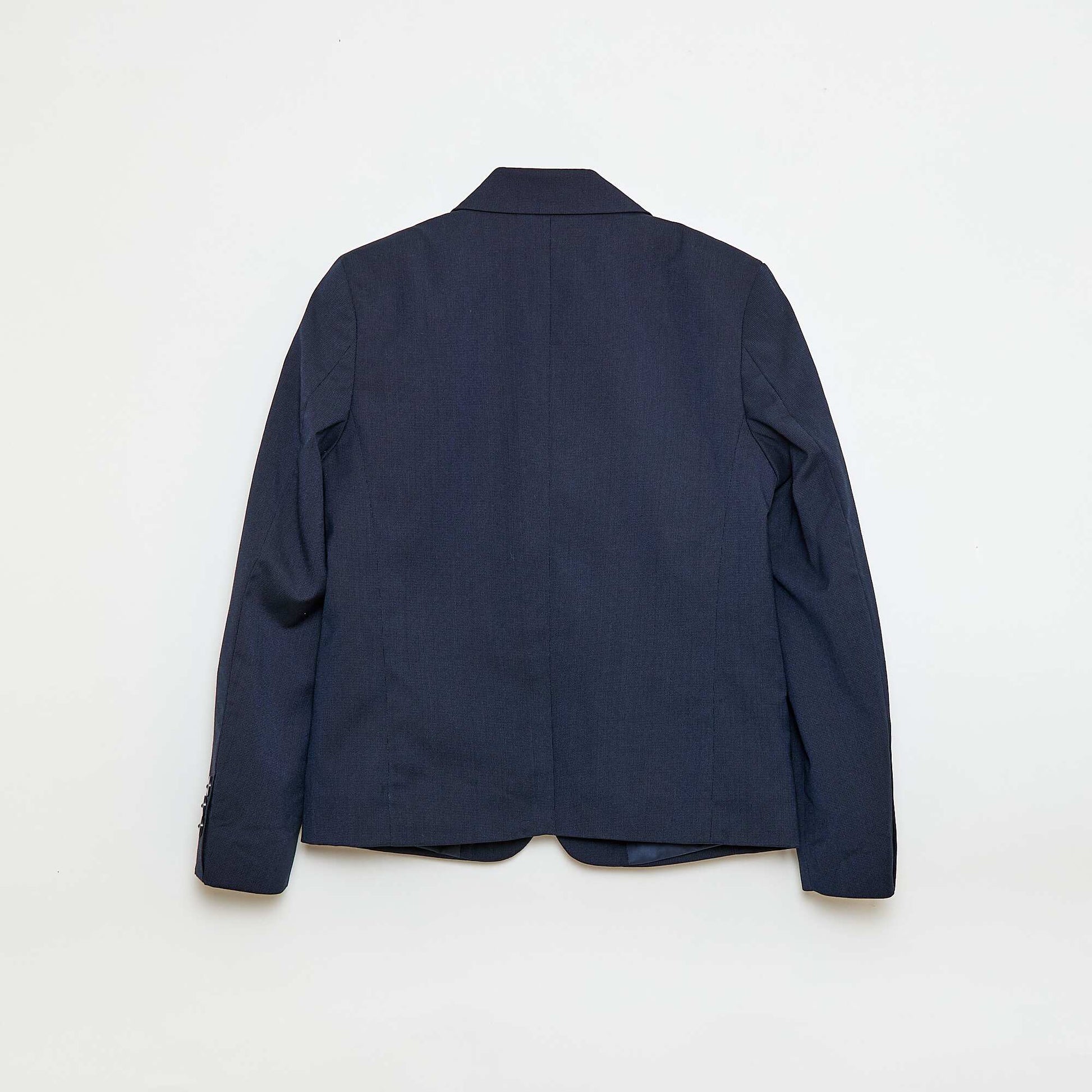 Veste de costume slim fit uni BLEU MARINE