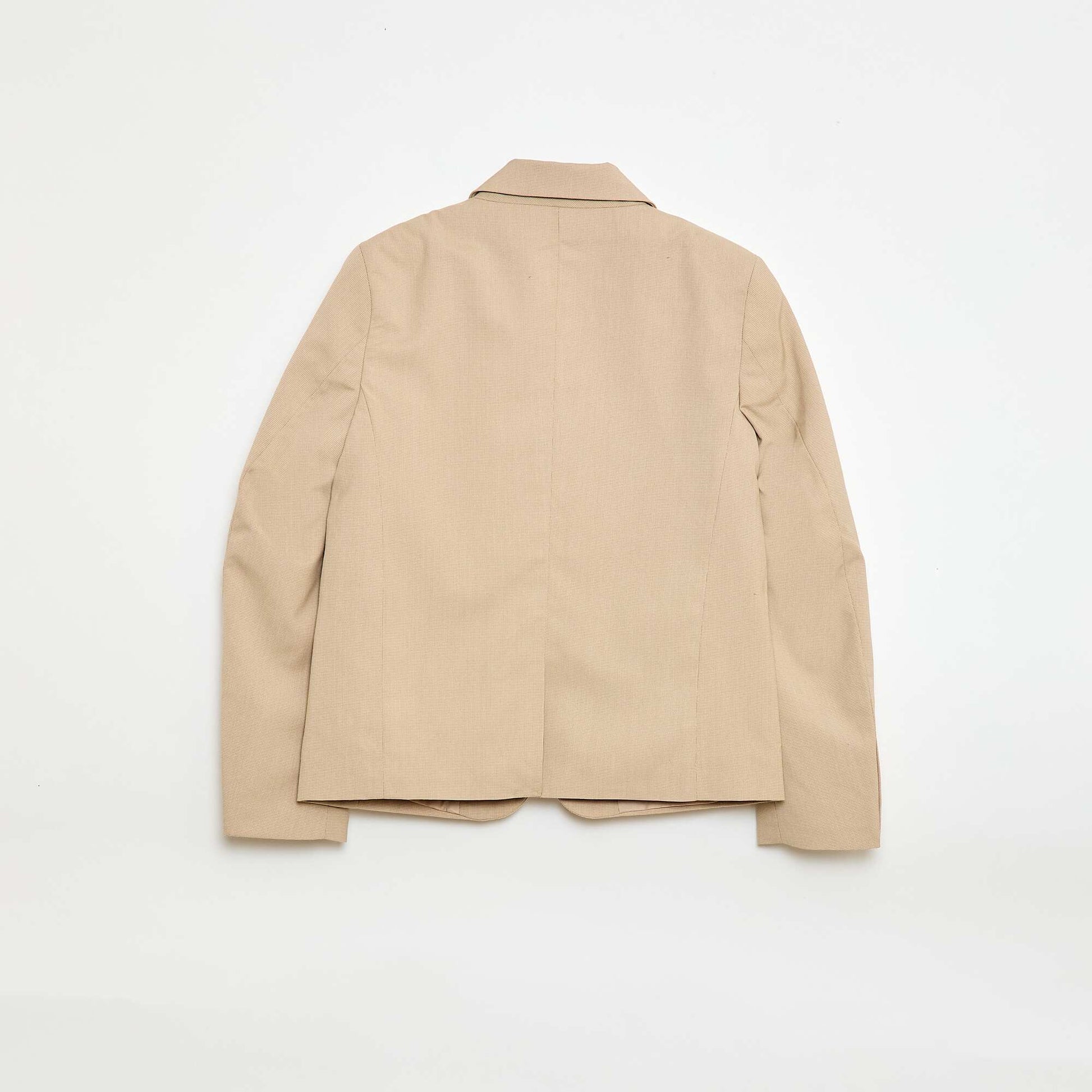 Veste de costume slim fit uni BEIGE