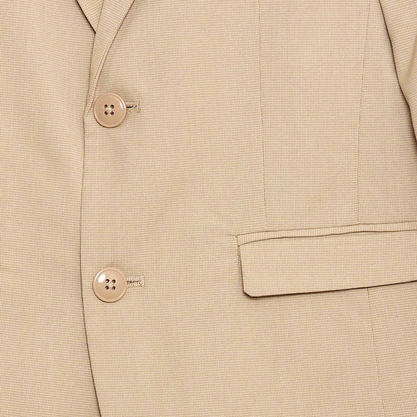 Veste de costume slim fit uni BEIGE