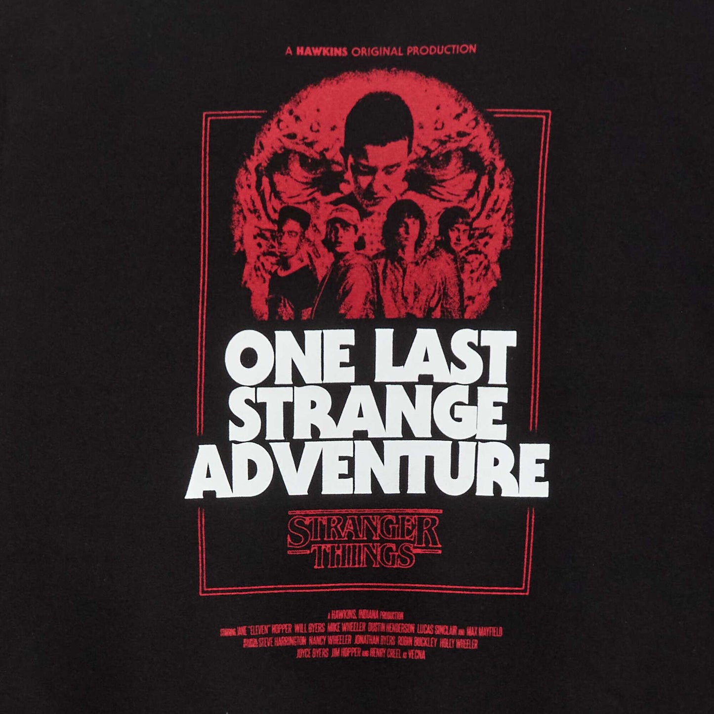 Sweat à capuche 'Stranger Things' NOIR