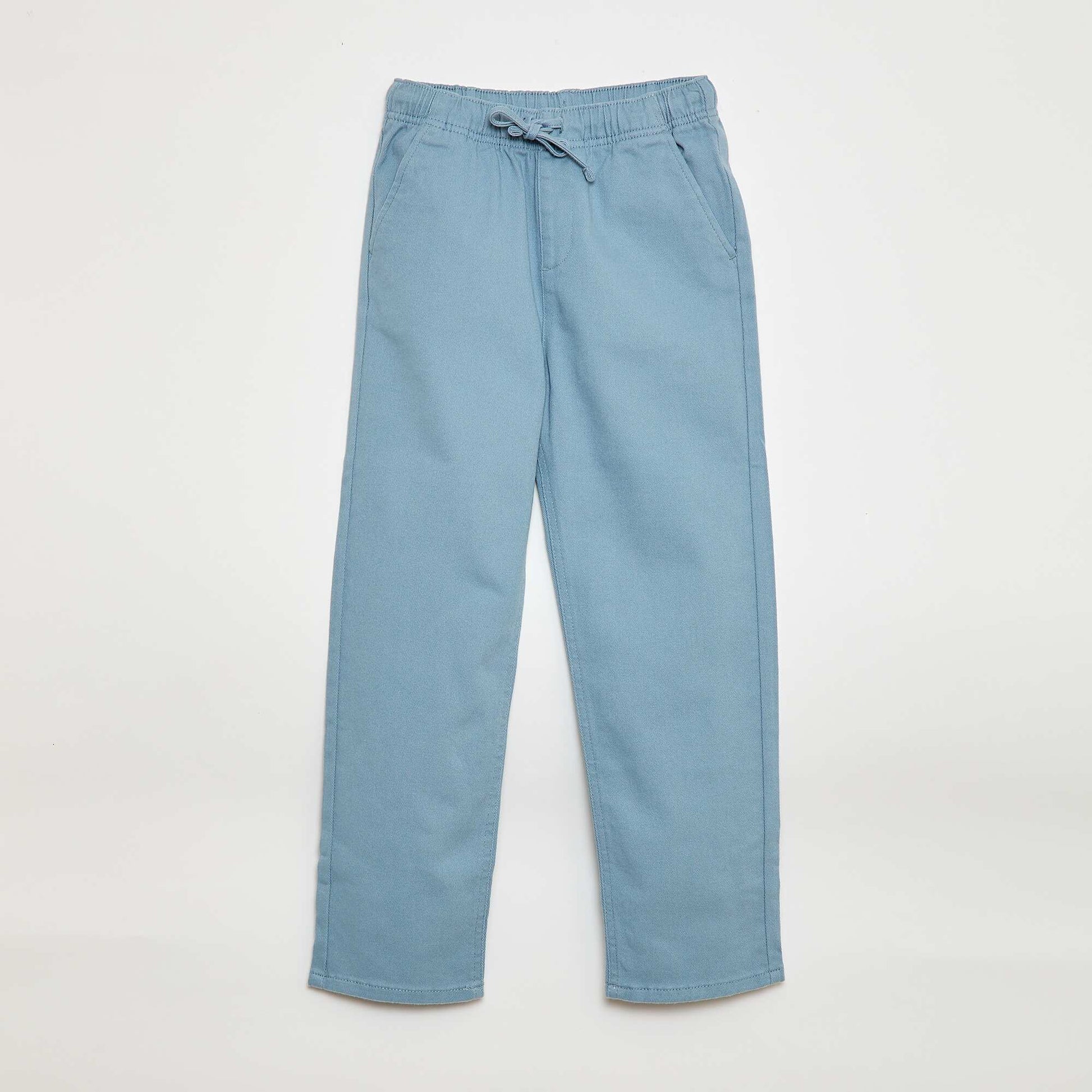 Jogpant avec cordons de serrage BLEU