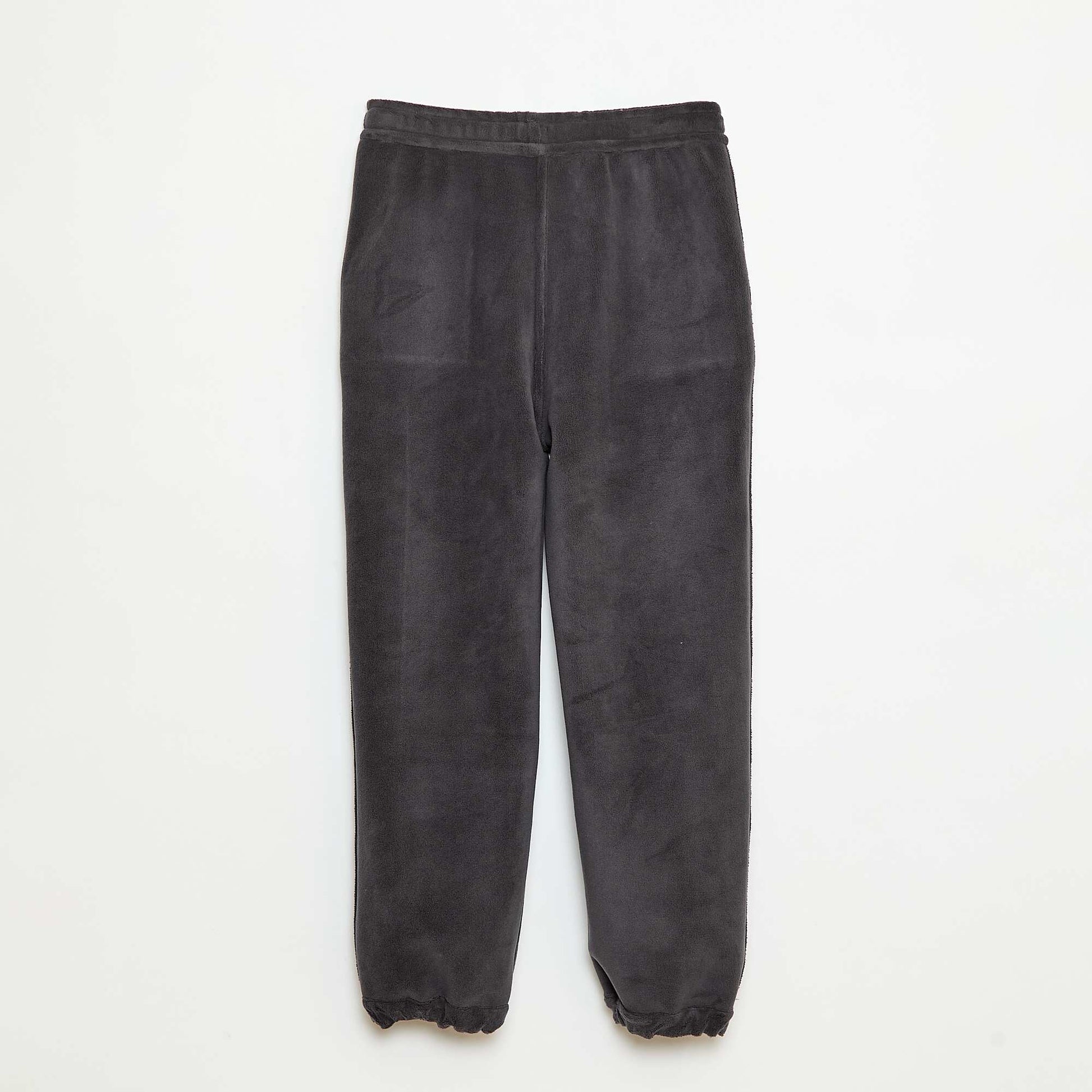 Pantalon de jogging uni avec 2 poches NOIR