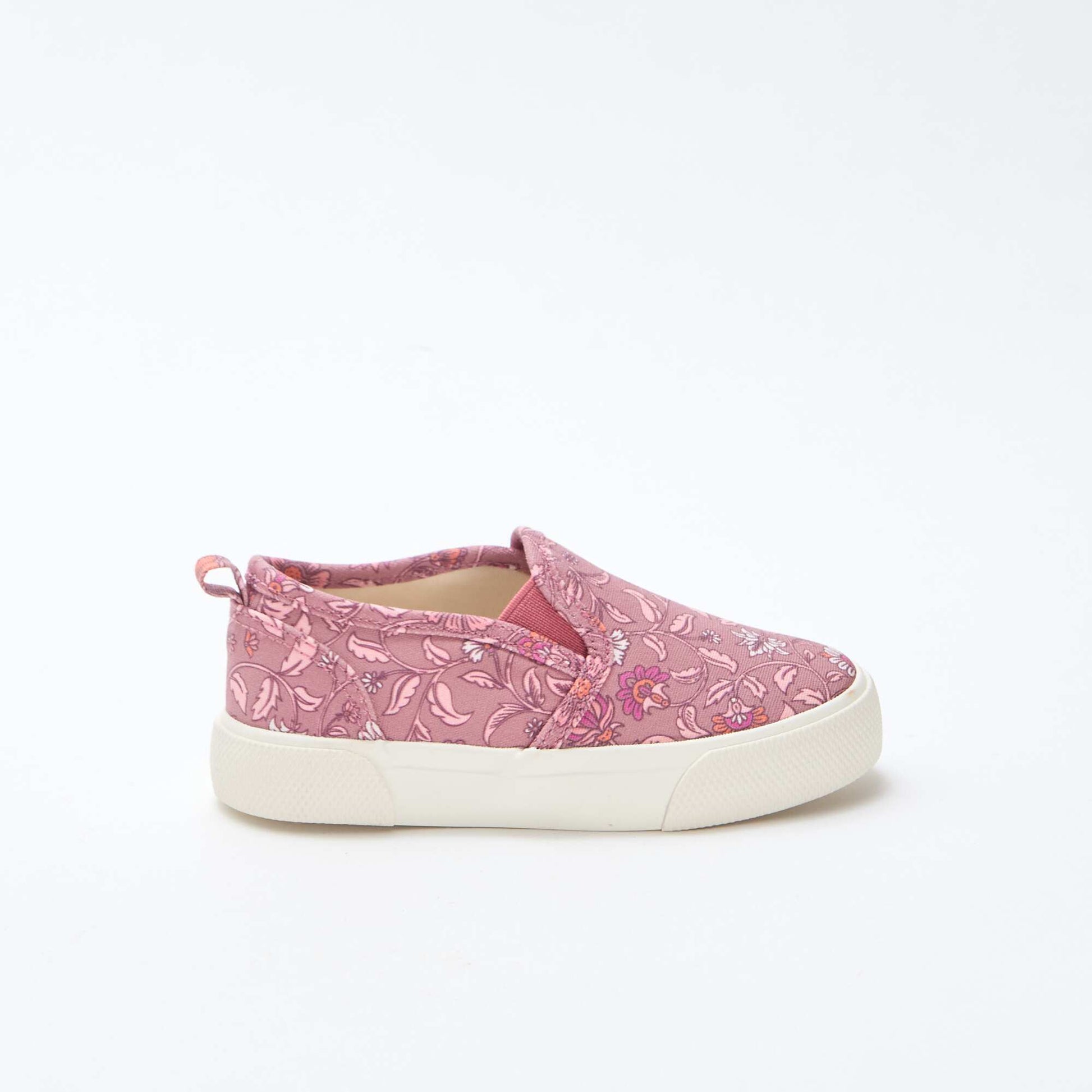 Baskets slip-on à fleurs ROSE