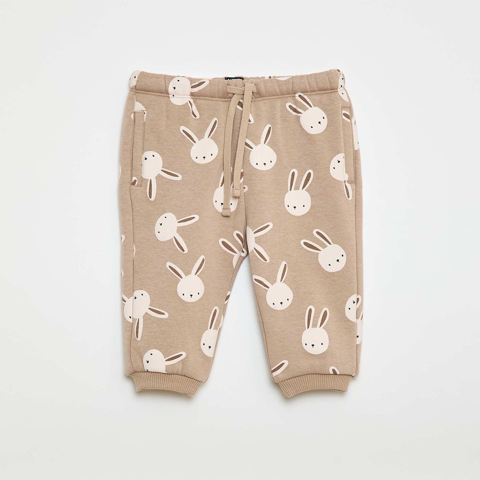 Pantalon de jogging avec motif animaux MARRON