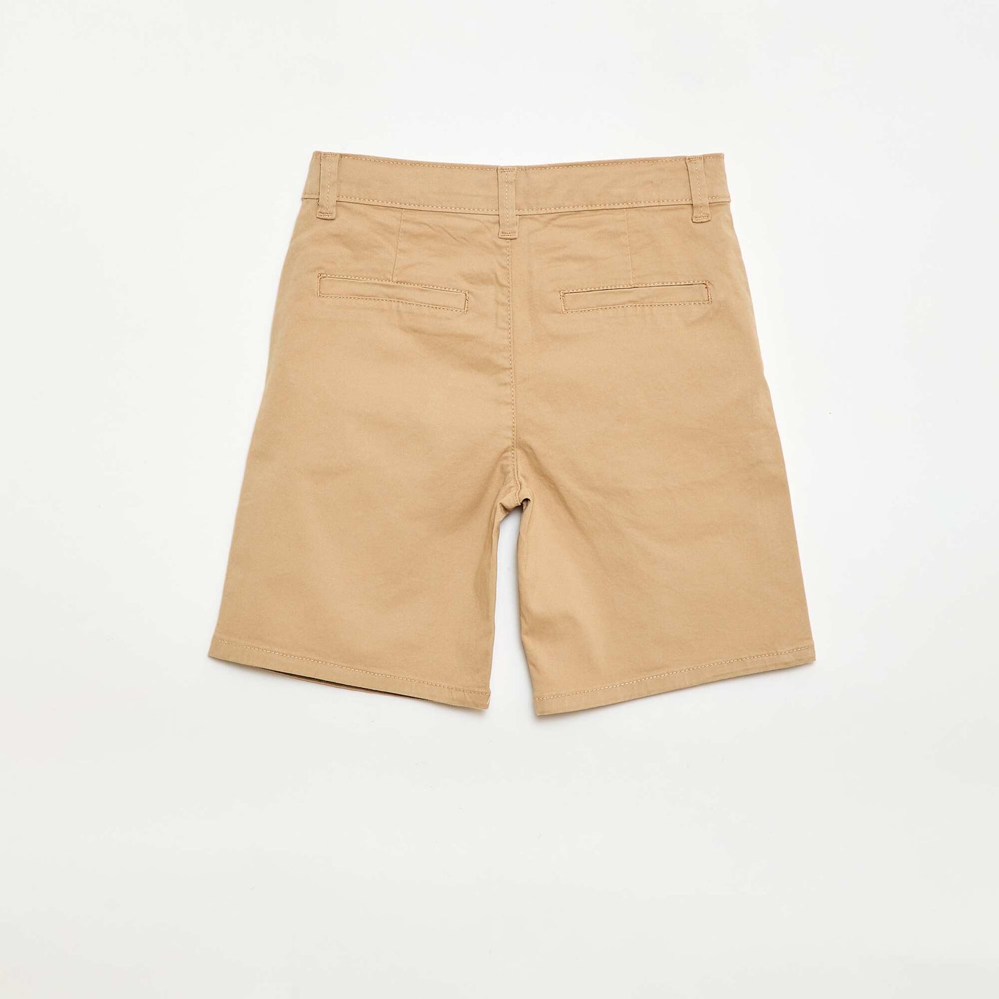 Bermuda chino en twill BEIGE