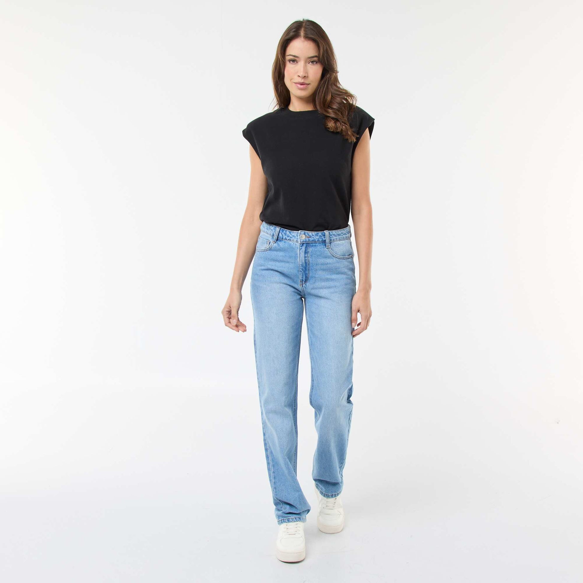 Jean straight regular fit - L28 BLEU