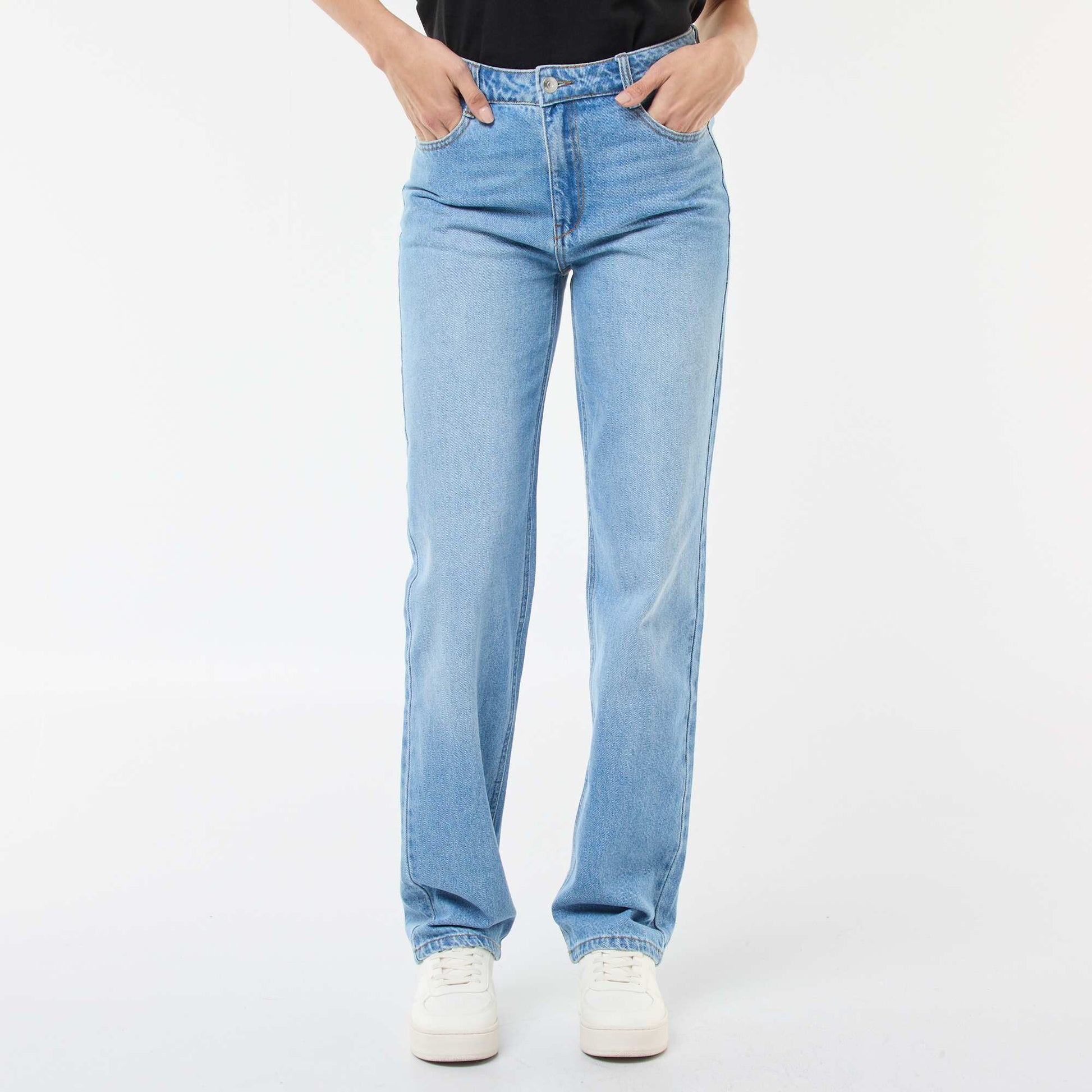 Jean straight regular fit - L28 BLEU