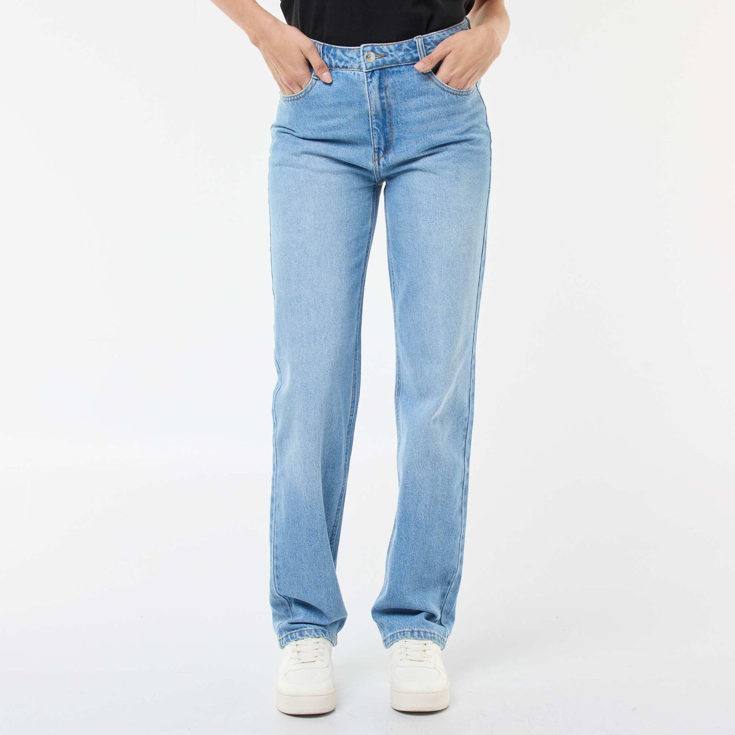 Jean straight regular fit - L28 BLEU