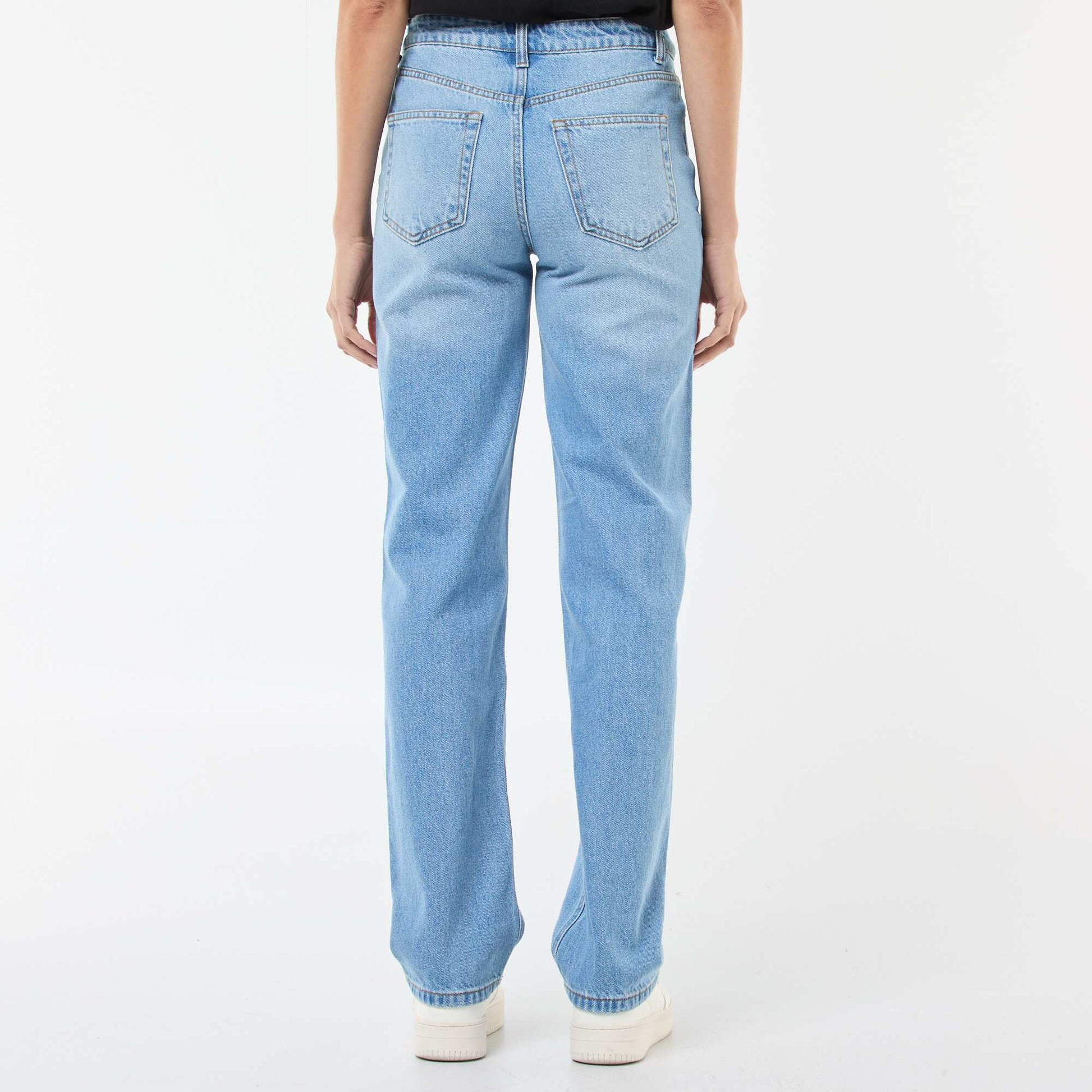 Jean straight regular fit - L28 BLEU