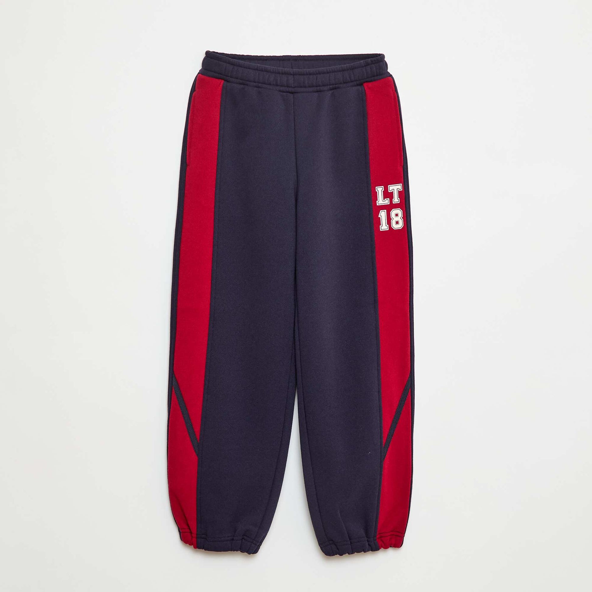 Jogging avec bandes contrastantes BLEU