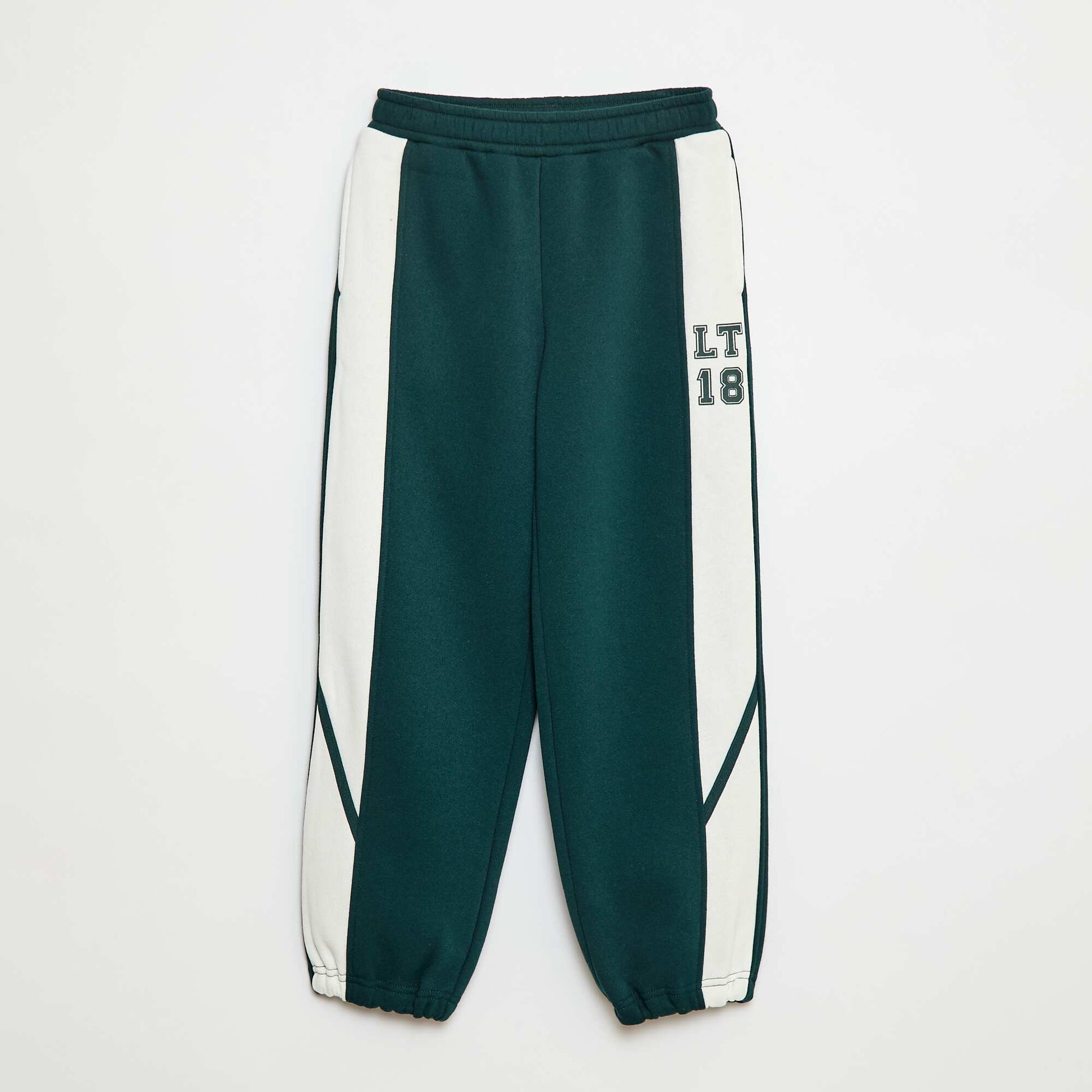 Jogging avec bandes contrastantes VERT