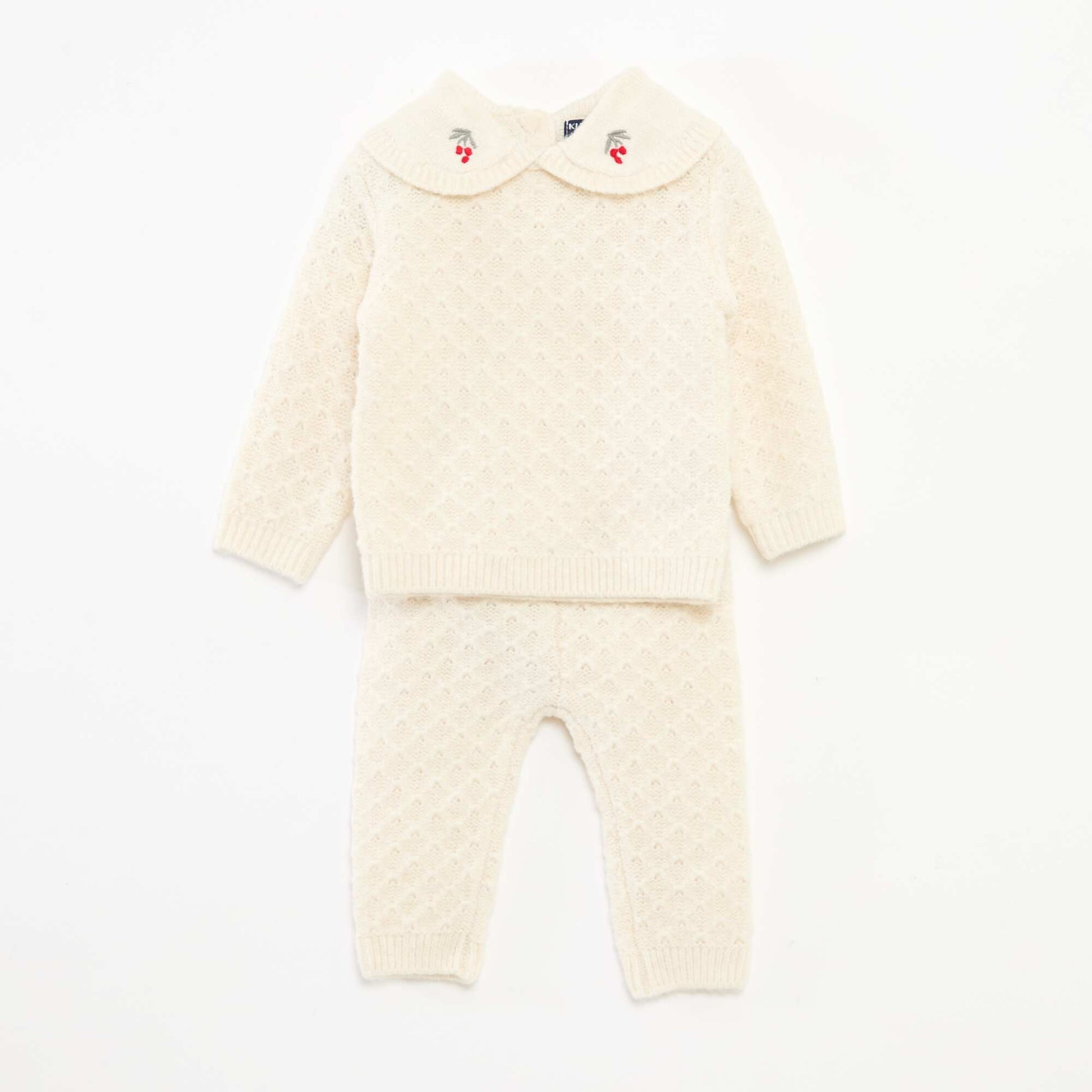 Ensemble tricot pull + legging BEIGE