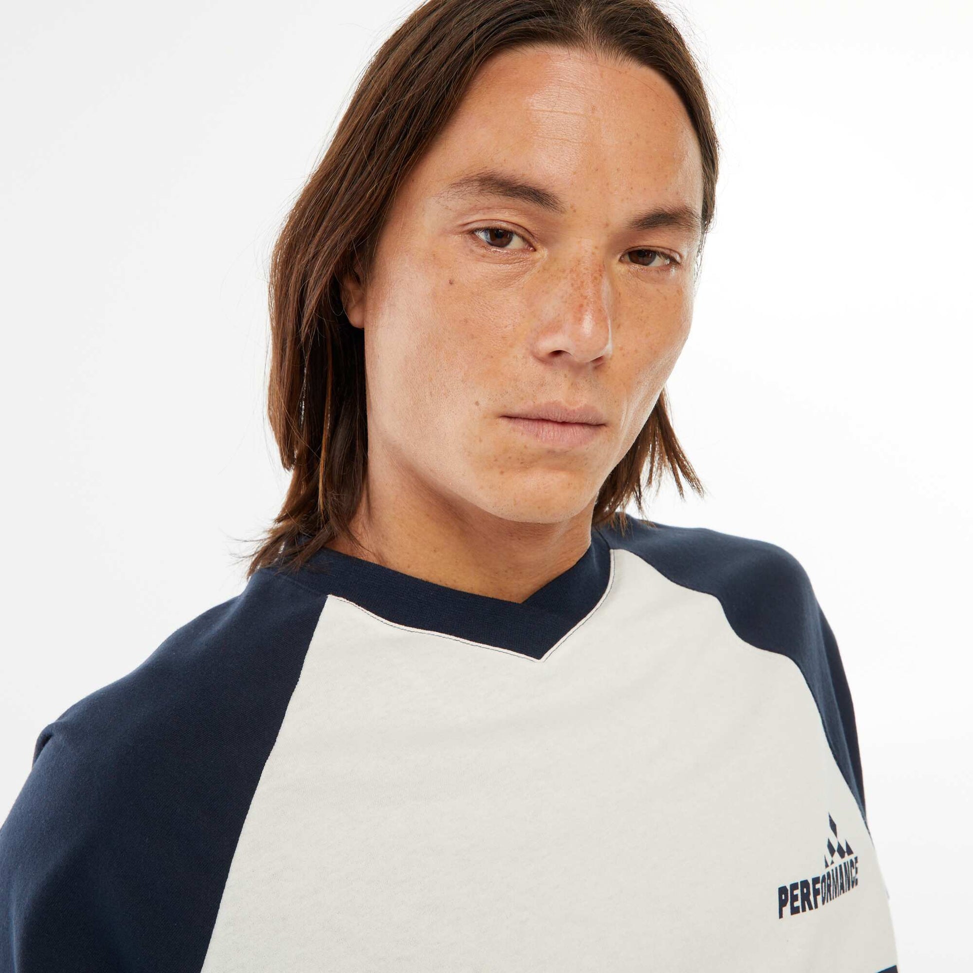 T-shirt imprimé style sport 'Los Angeles' BLEU