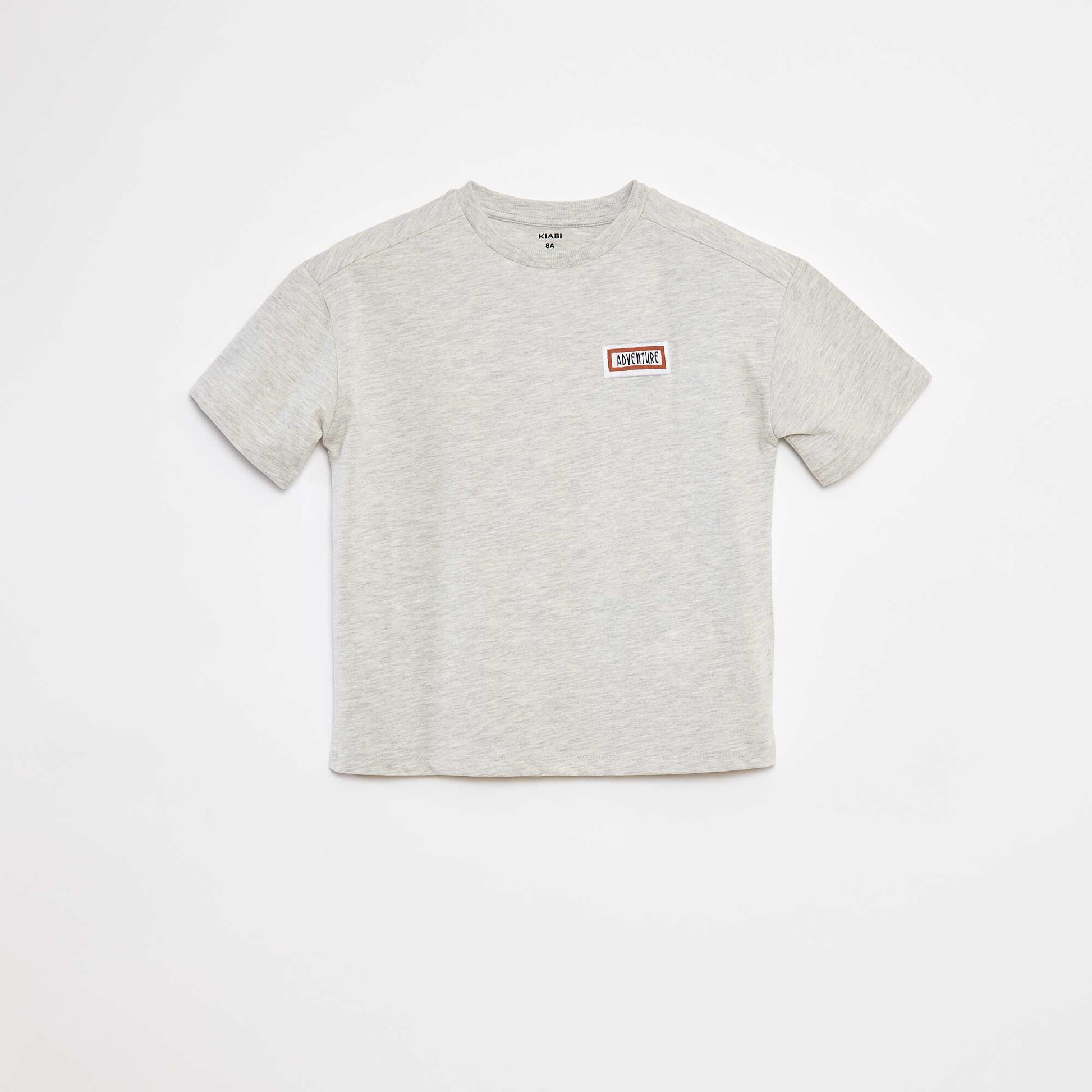T-shirt loose à manches courtes GRIS
