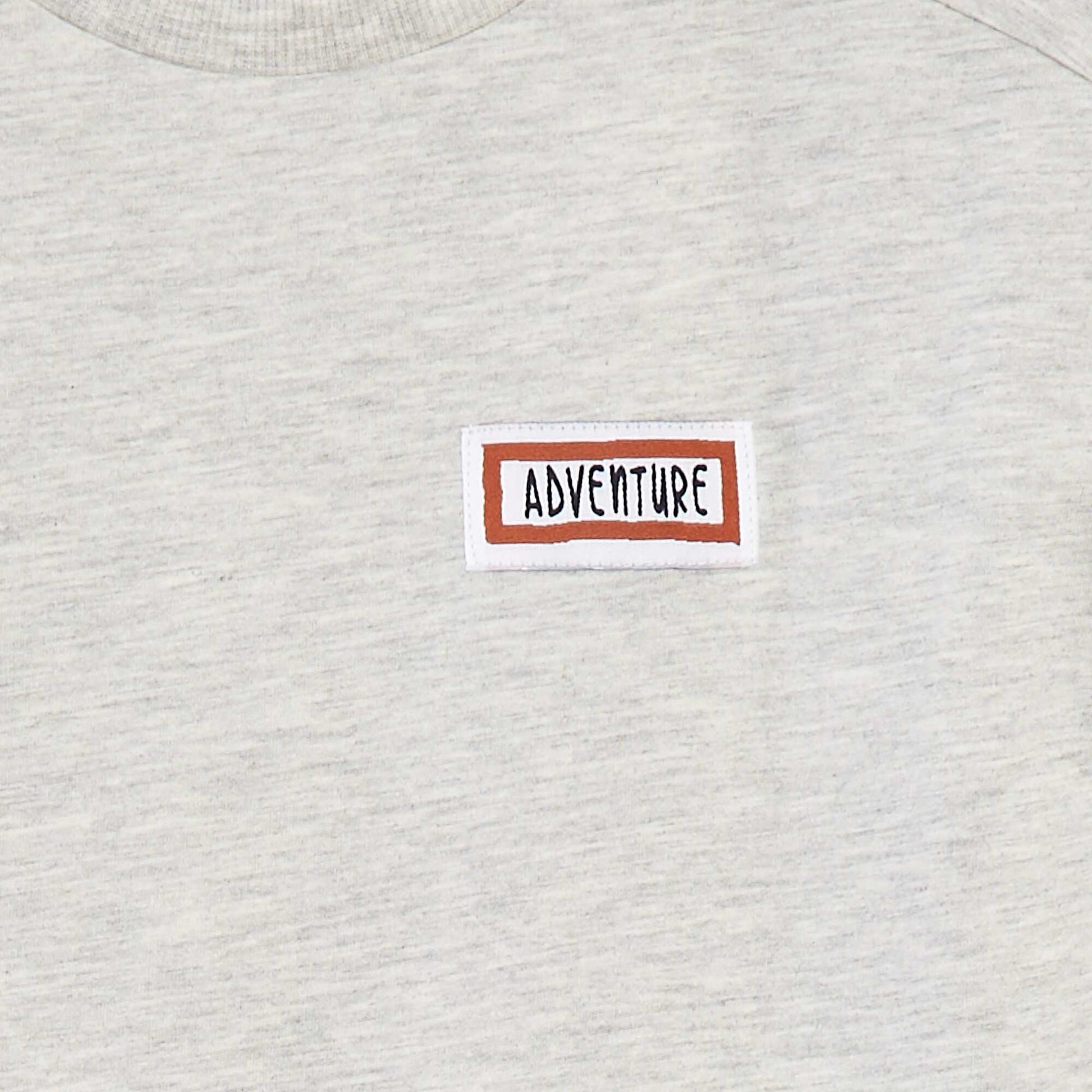 T-shirt loose à manches courtes GRIS