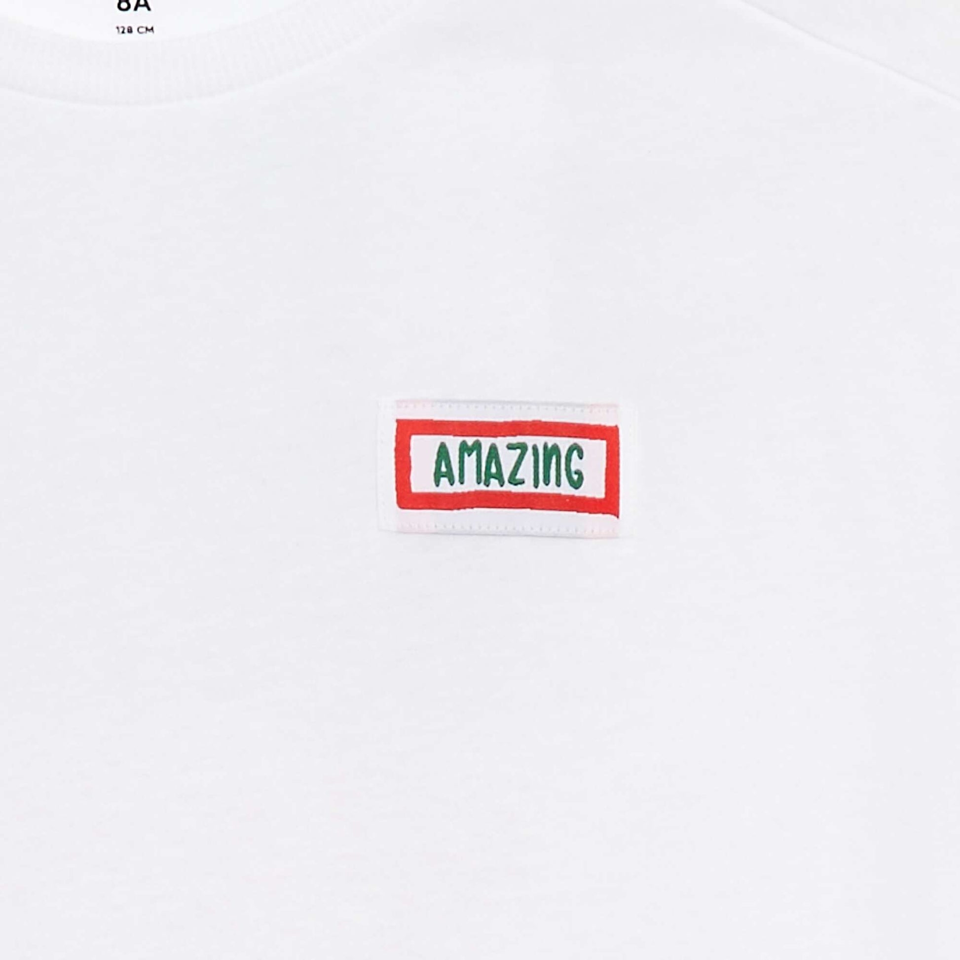 T-shirt loose à manches courtes BEIGE
