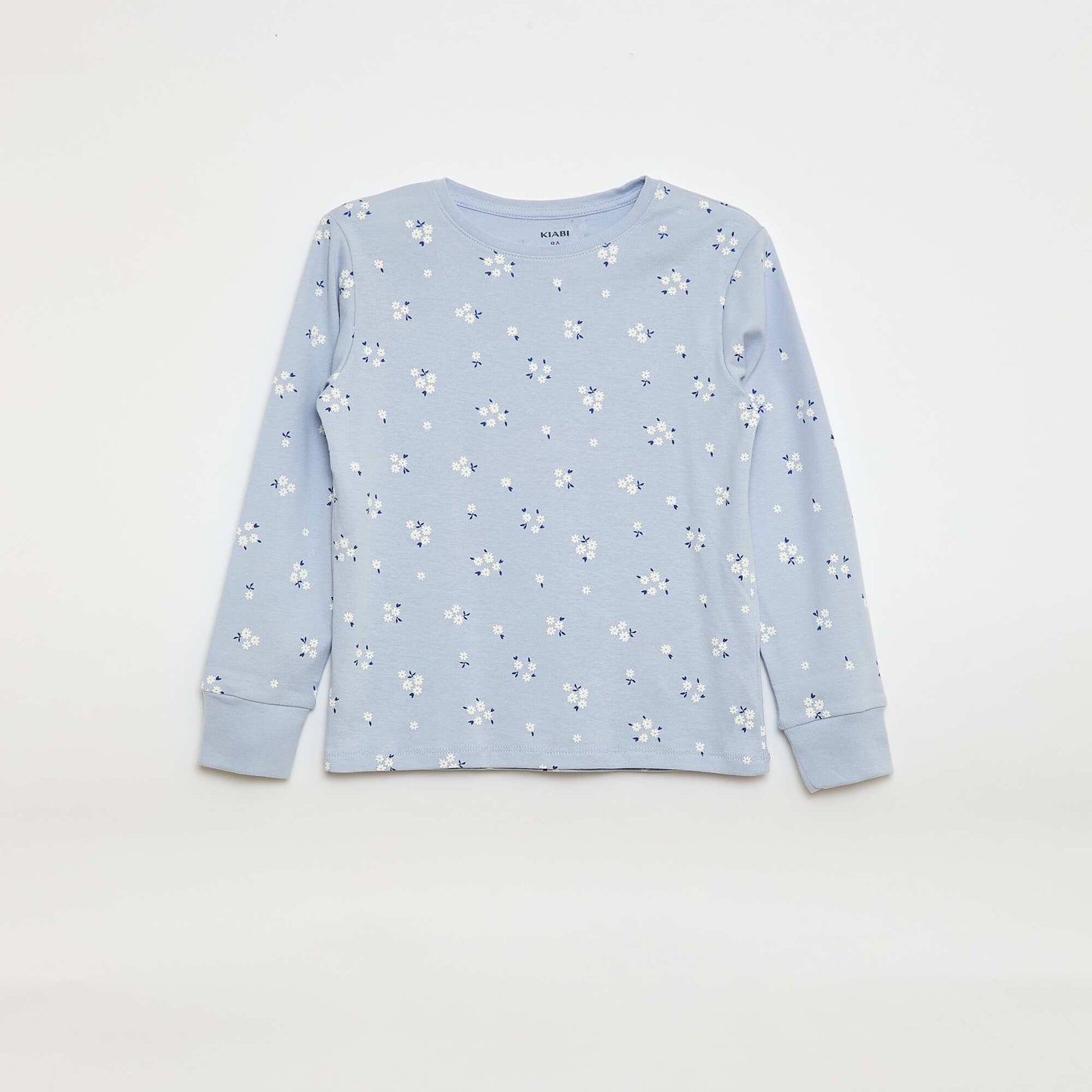 Ensemble pyjama imprimé t-shirt + pantalon - 2 pièces BLEU
