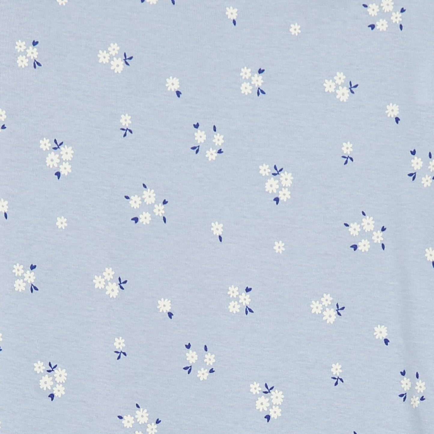 Ensemble pyjama imprimé t-shirt + pantalon - 2 pièces BLEU