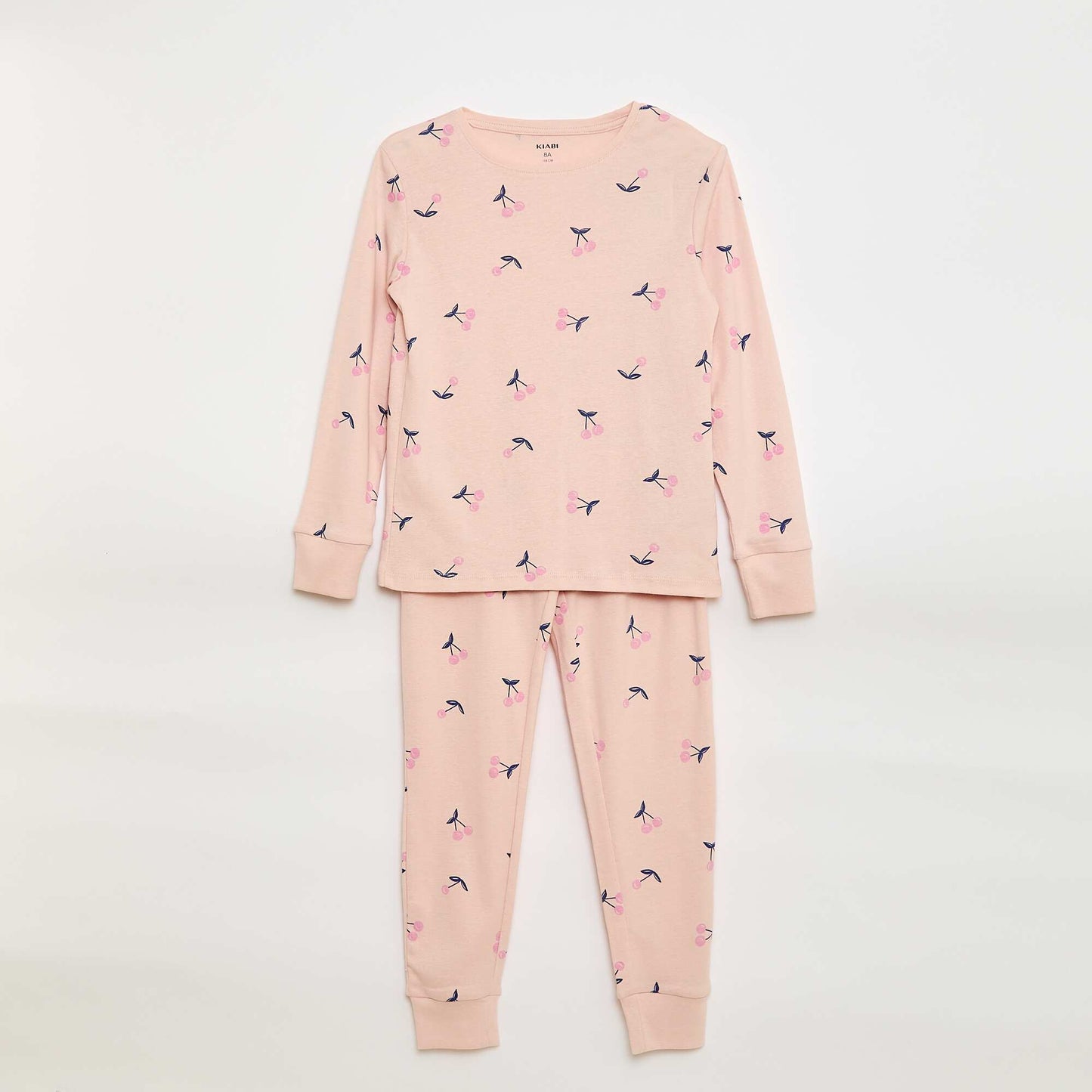 Ensemble pyjama imprimé t-shirt + pantalon - 2 pièces ROSE