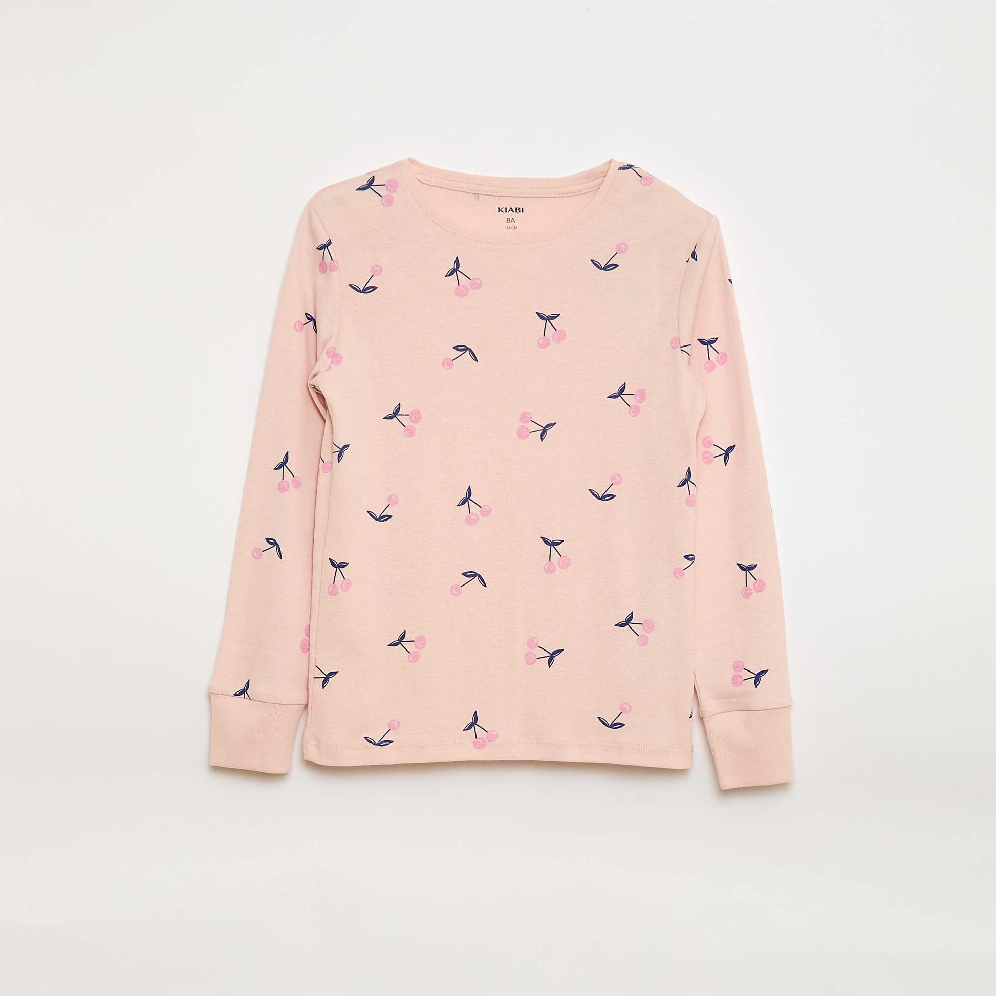 Ensemble pyjama imprimé t-shirt + pantalon - 2 pièces ROSE