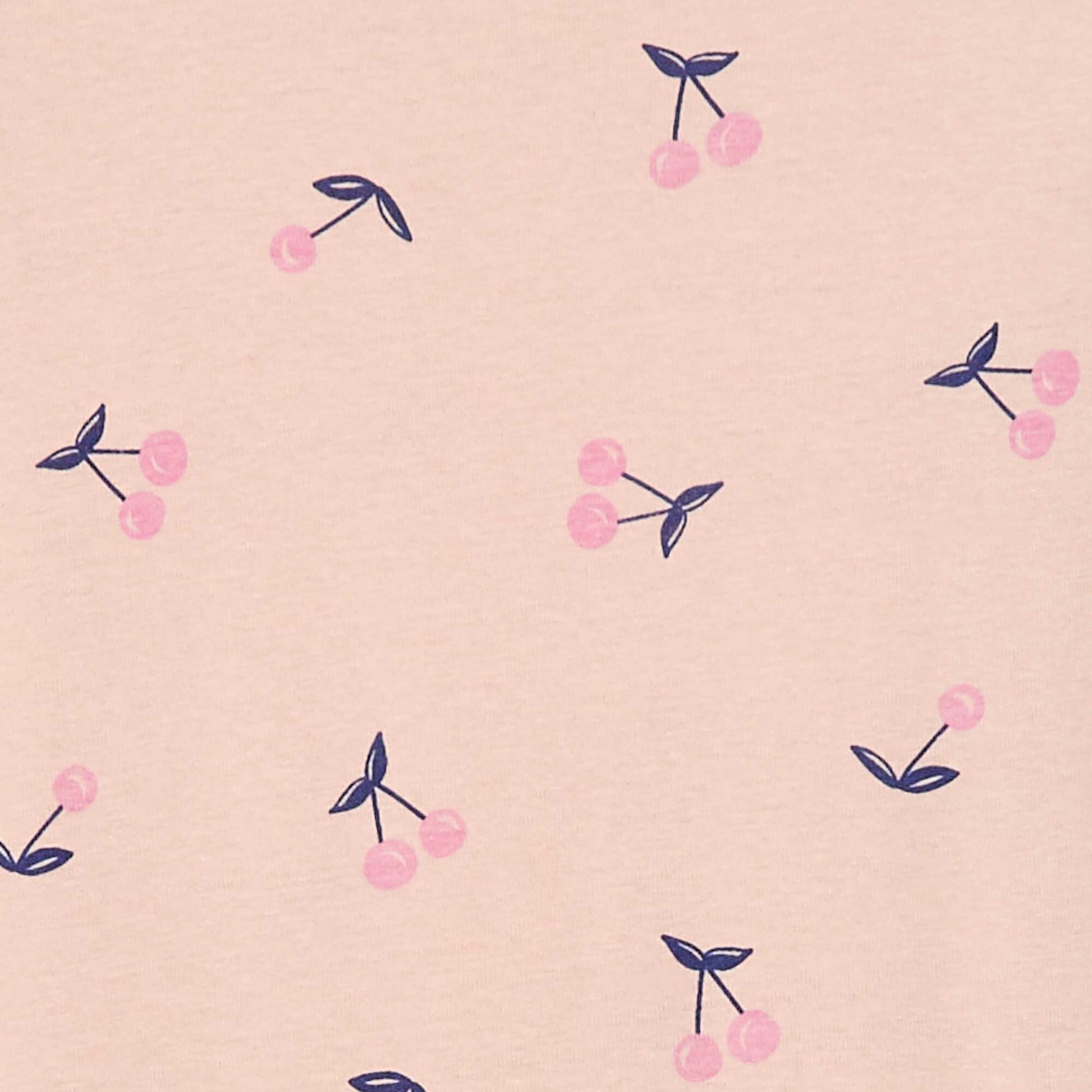 Ensemble pyjama imprimé t-shirt + pantalon - 2 pièces ROSE
